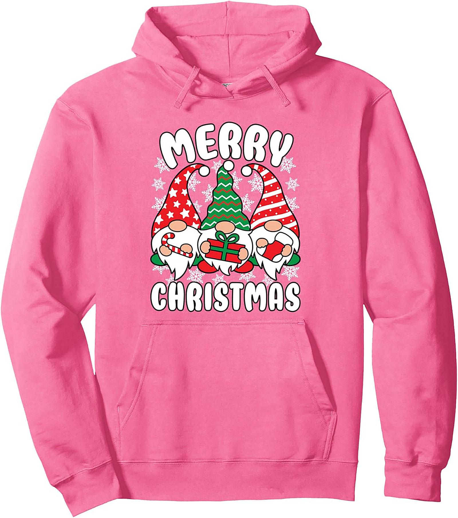 Cozy Christmas Gnome Pullover Hoodie