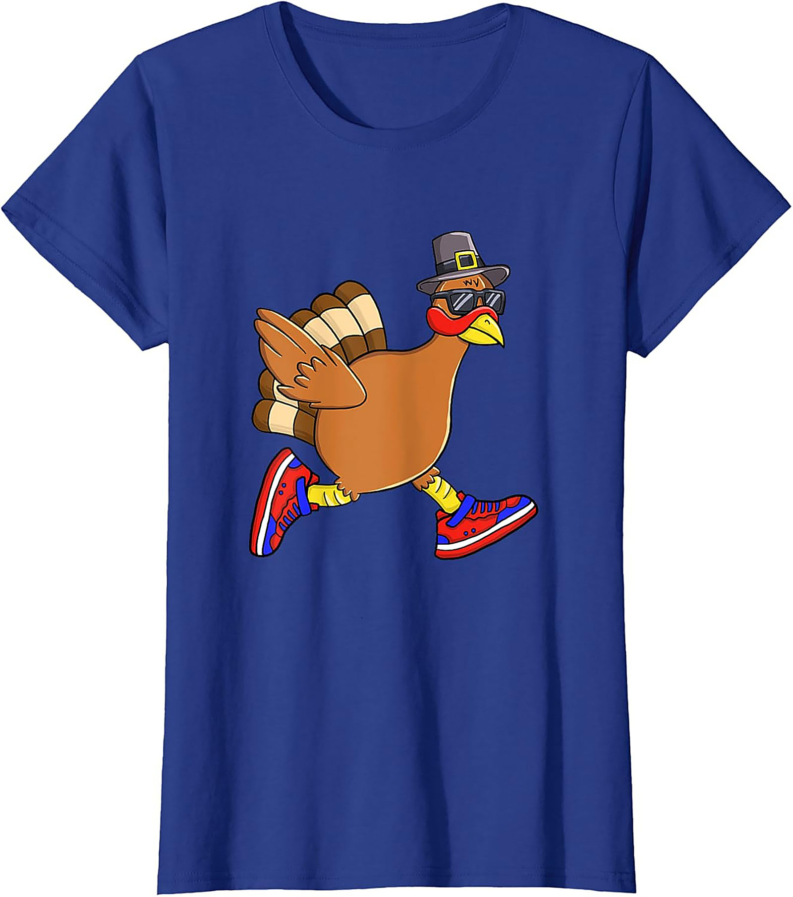 Funny Running Turkey T-Shirt | Thanksgiving Tee Gift