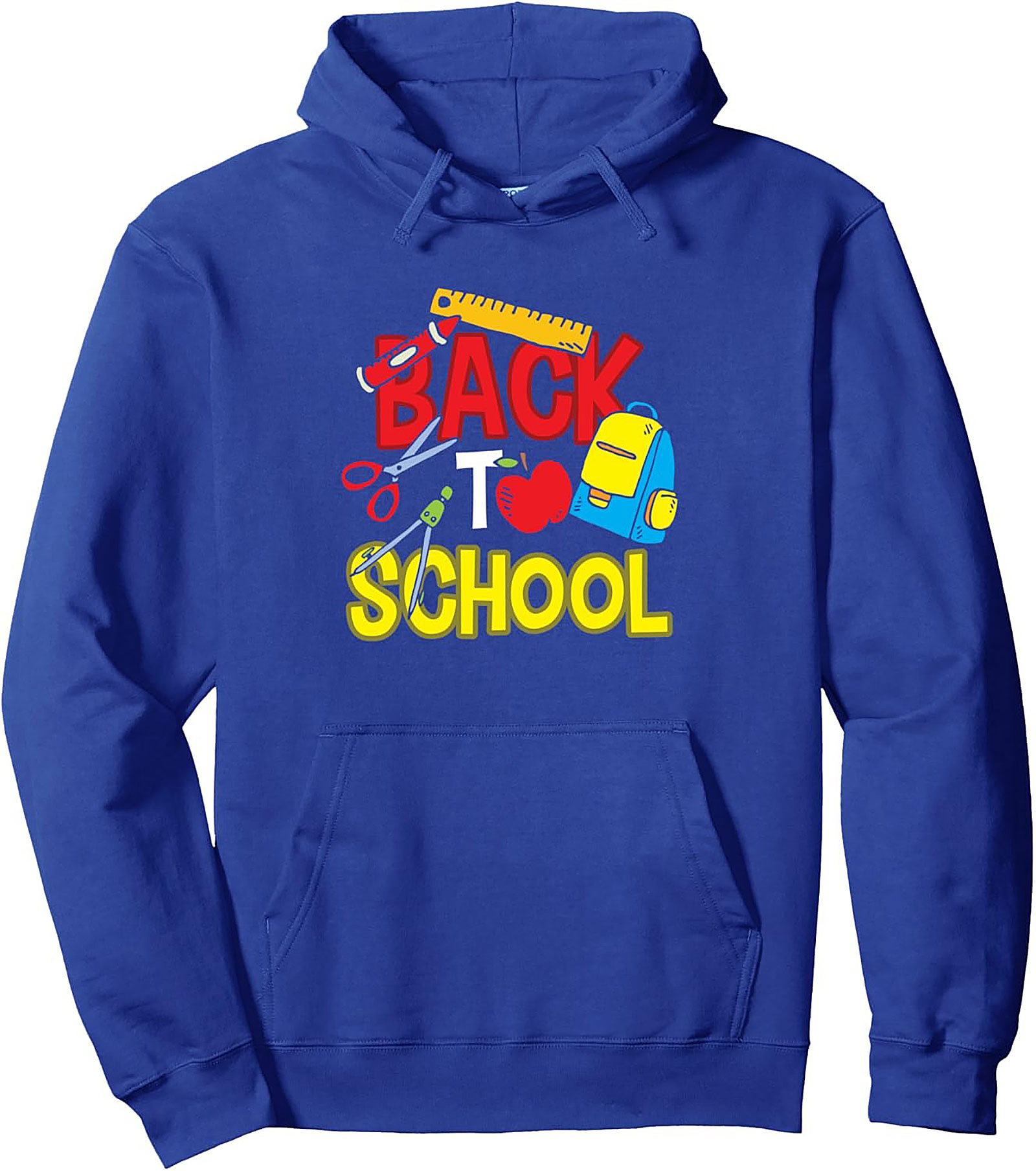 Back to School Pullover Hoodie: The Ultimate First Day of Class Graphic