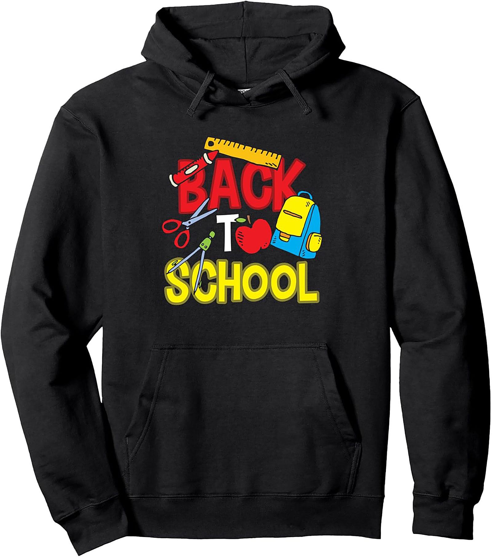 Back to School Pullover Hoodie: The Ultimate First Day of Class Graphic