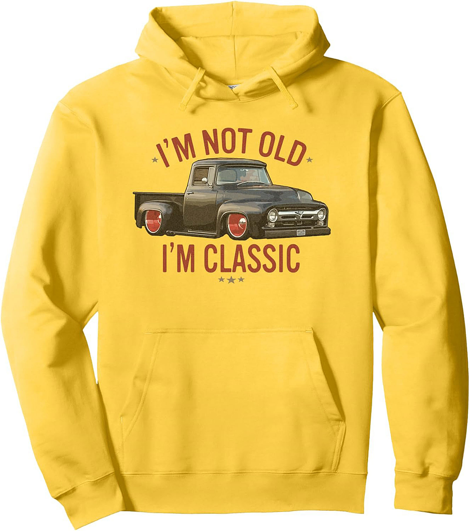 Classic Truck Pullover Hoodie: I'm Classic Graphic Sweatshirt