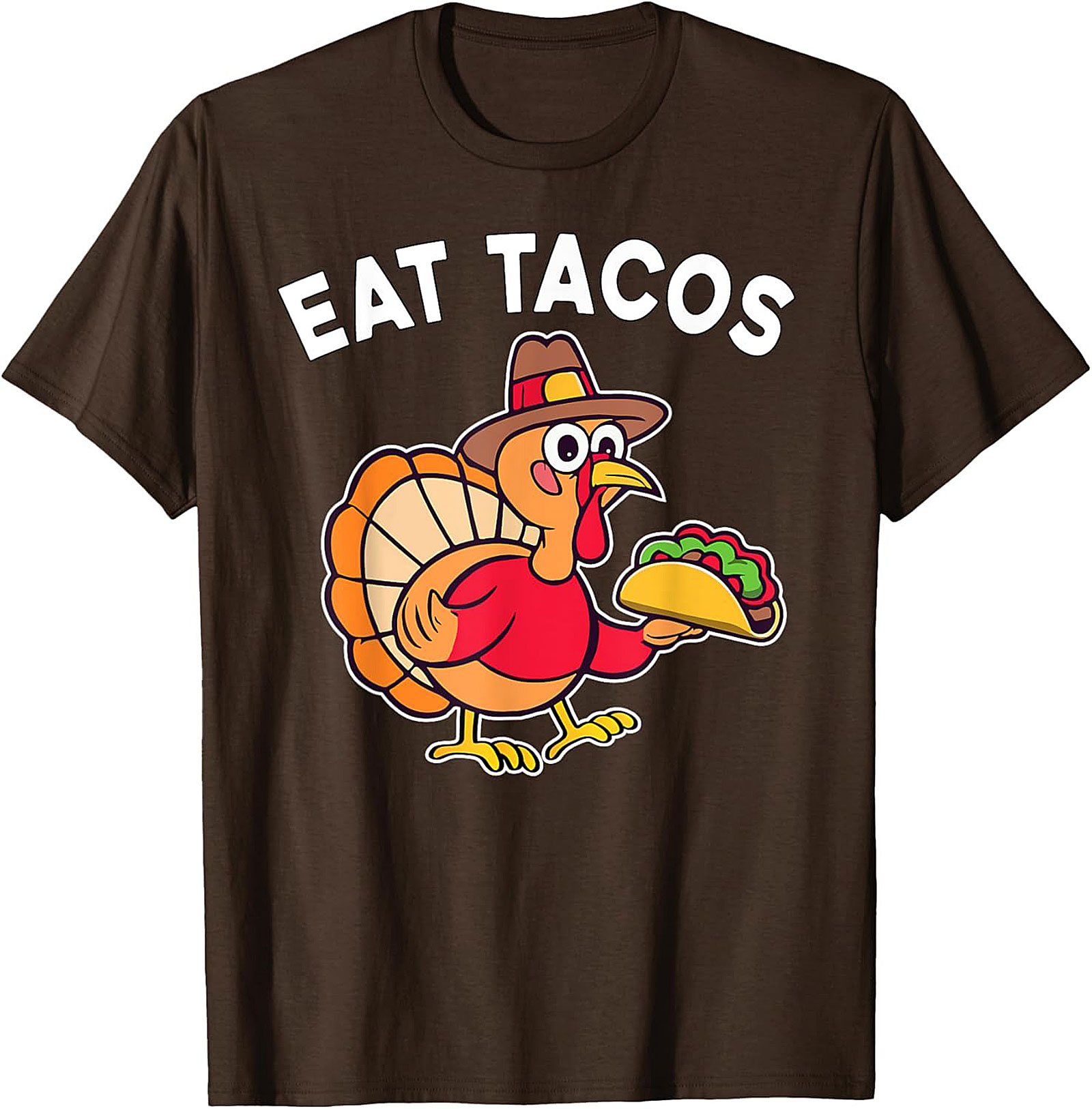 Funny Turkey Taco Graphic Tee | Thanksgiving Shirt Gift