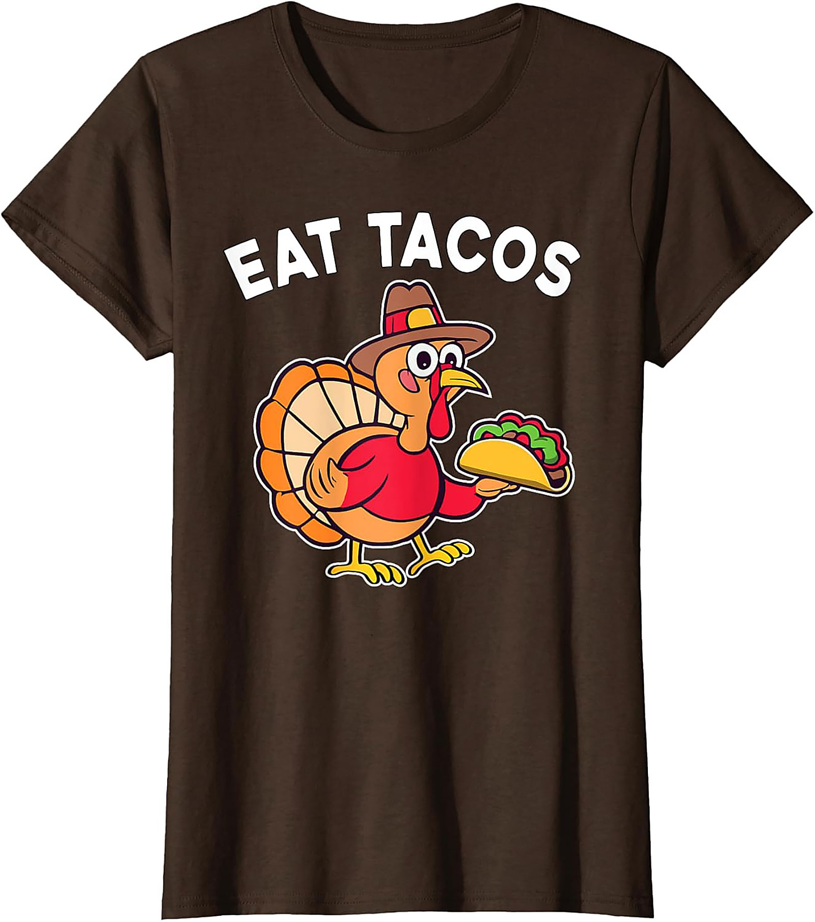 Funny Turkey Taco Graphic Tee | Thanksgiving Shirt Gift