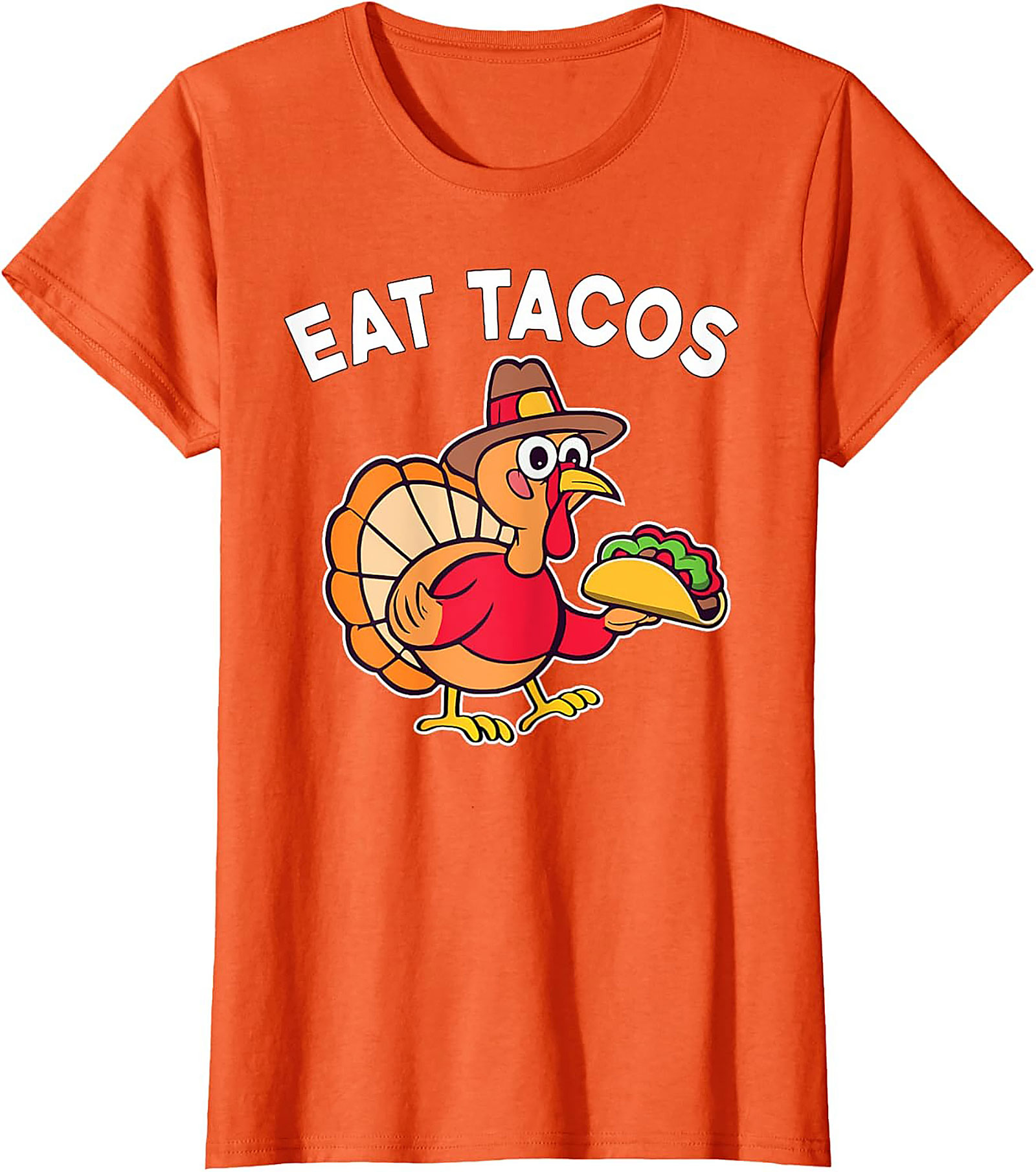 Funny Turkey Taco Graphic Tee | Thanksgiving Shirt Gift