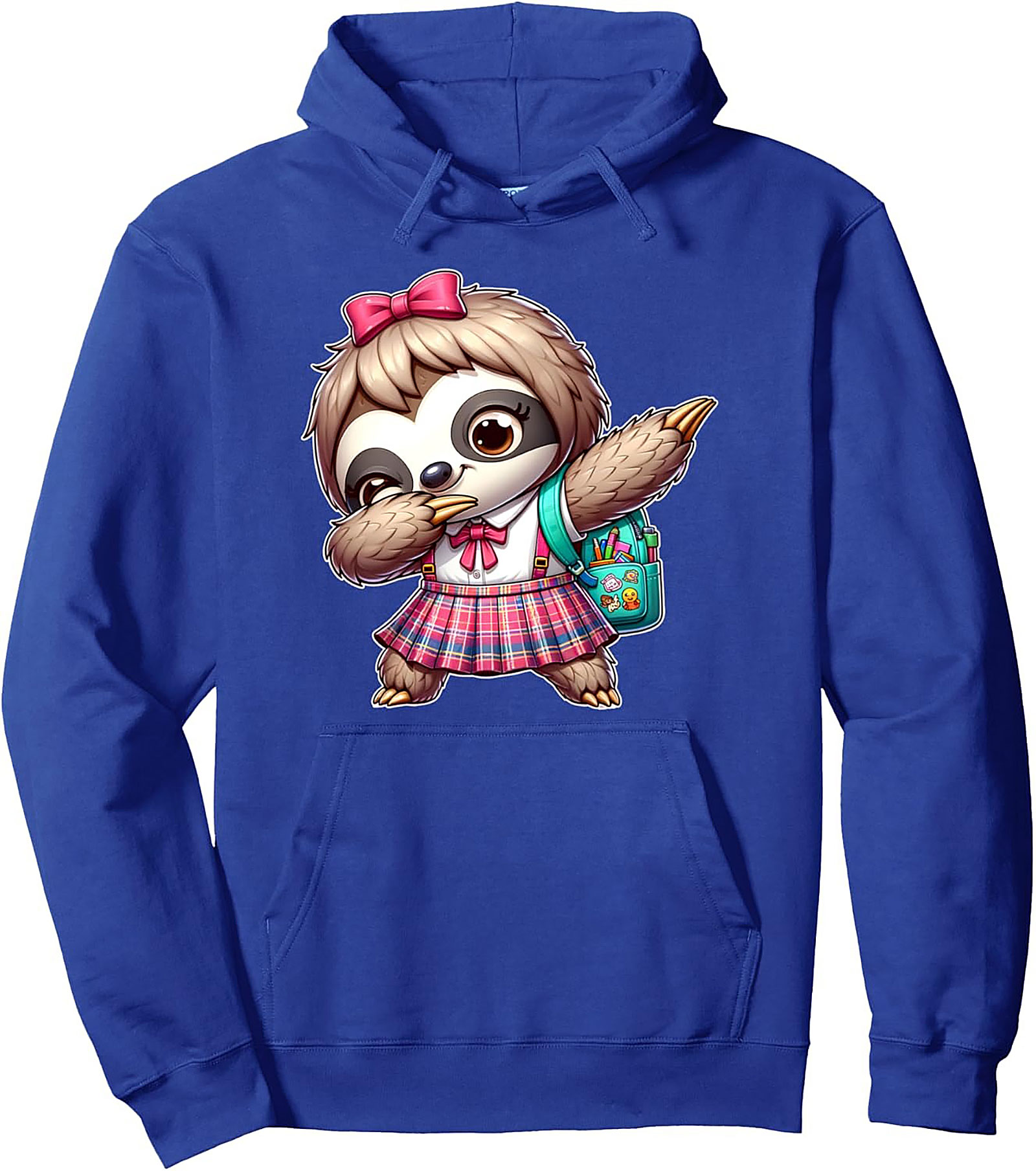 Cute Dabbing Sloth Graphic Hoodie | Back to School Pullover