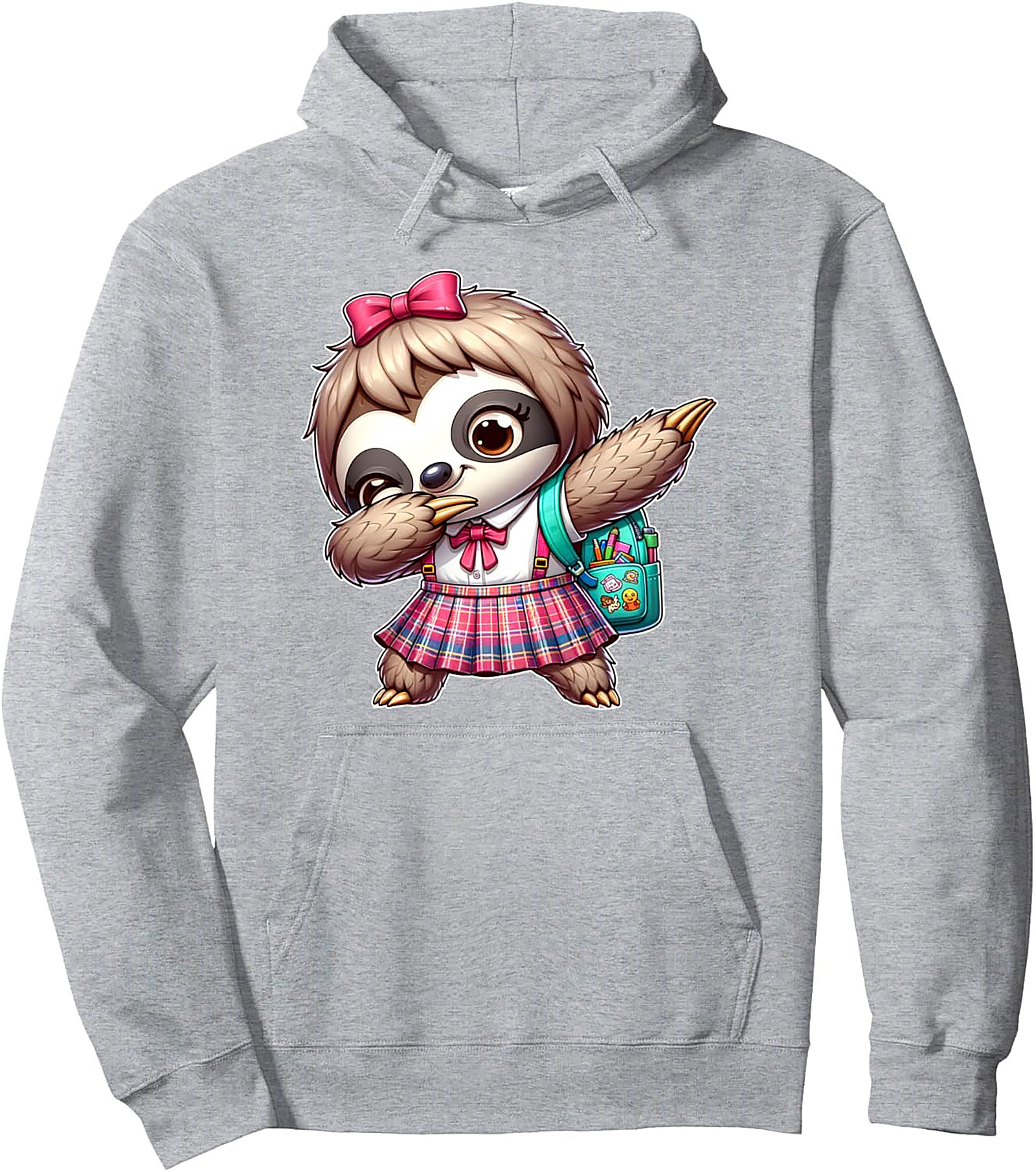 Cute Dabbing Sloth Graphic Hoodie | Back to School Pullover