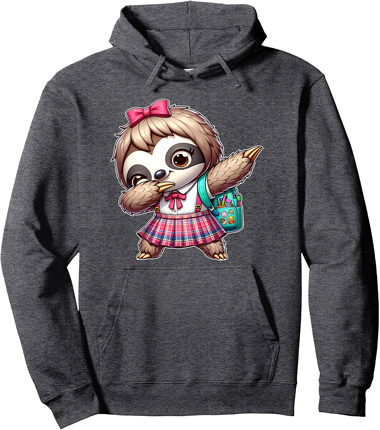 Cute Dabbing Sloth Graphic Hoodie | Back to School Pullover