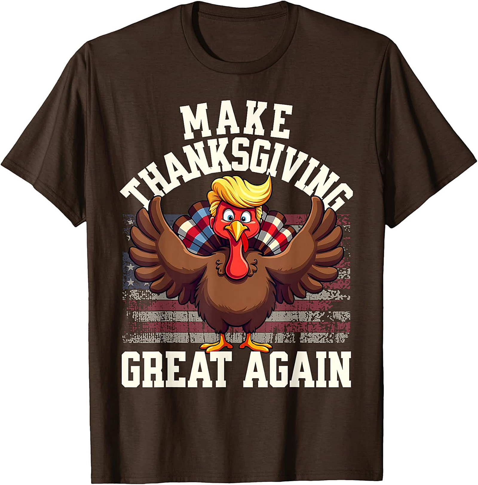 Funny Make Thanksgiving Great Again T-Shirt | Unisex Tee