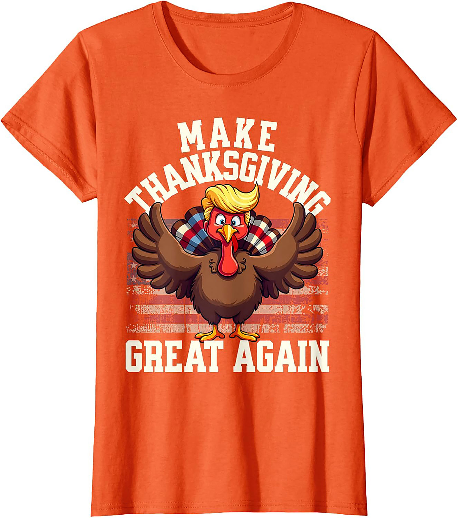 Funny Make Thanksgiving Great Again T-Shirt | Unisex Tee