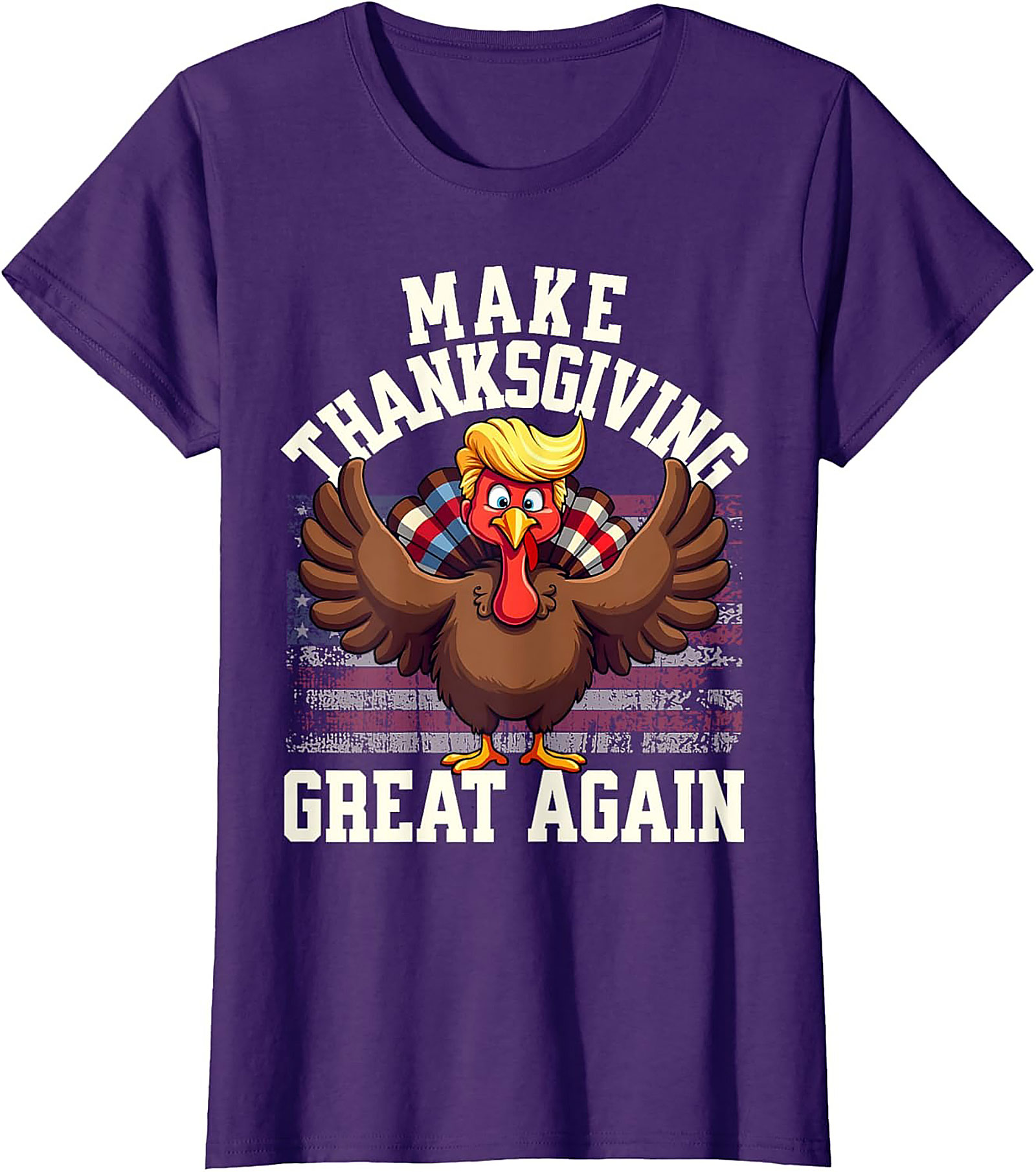 Funny Make Thanksgiving Great Again T-Shirt | Unisex Tee