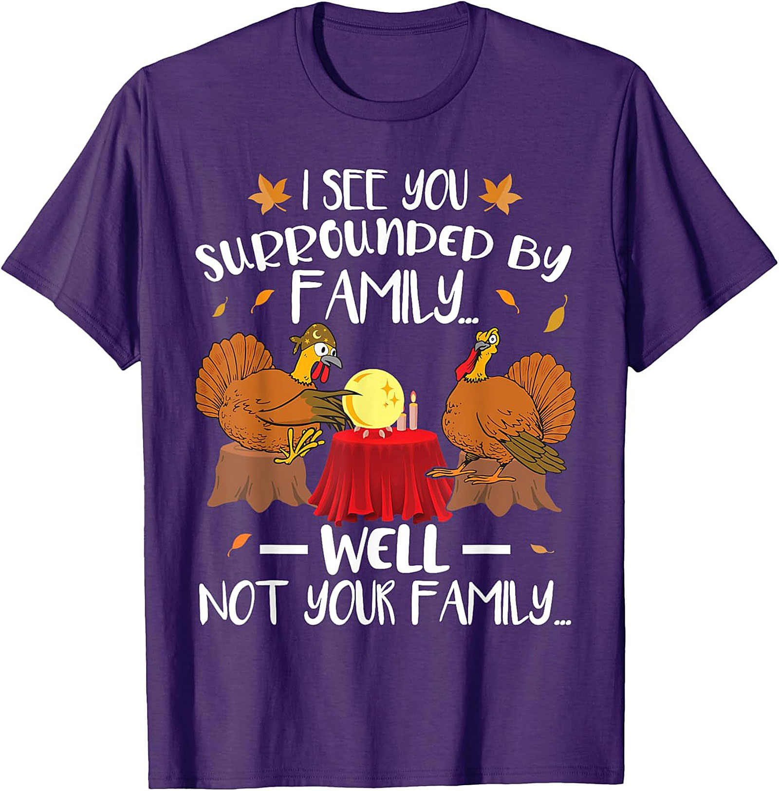 Funny Turkey T-Shirt | Thanksgiving Graphic Tee Gift Idea