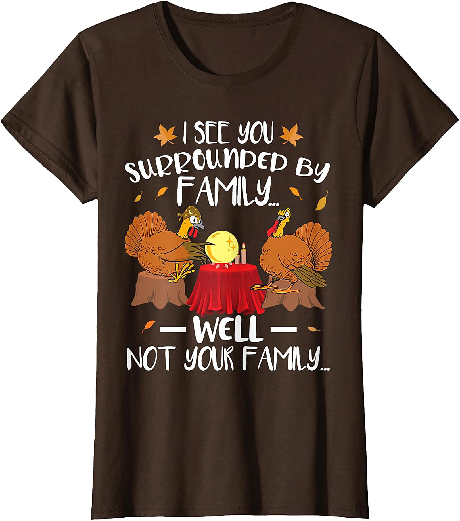 Funny Turkey T-Shirt | Thanksgiving Graphic Tee Gift Idea