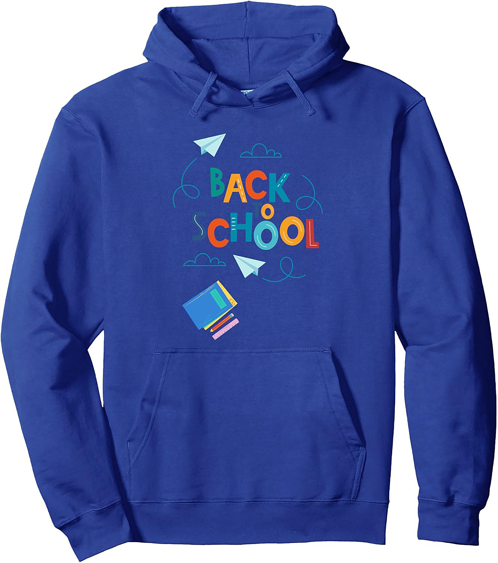 Back to School Vibes Graphic Hoodie | Cozy Pullover for Teachers & Students