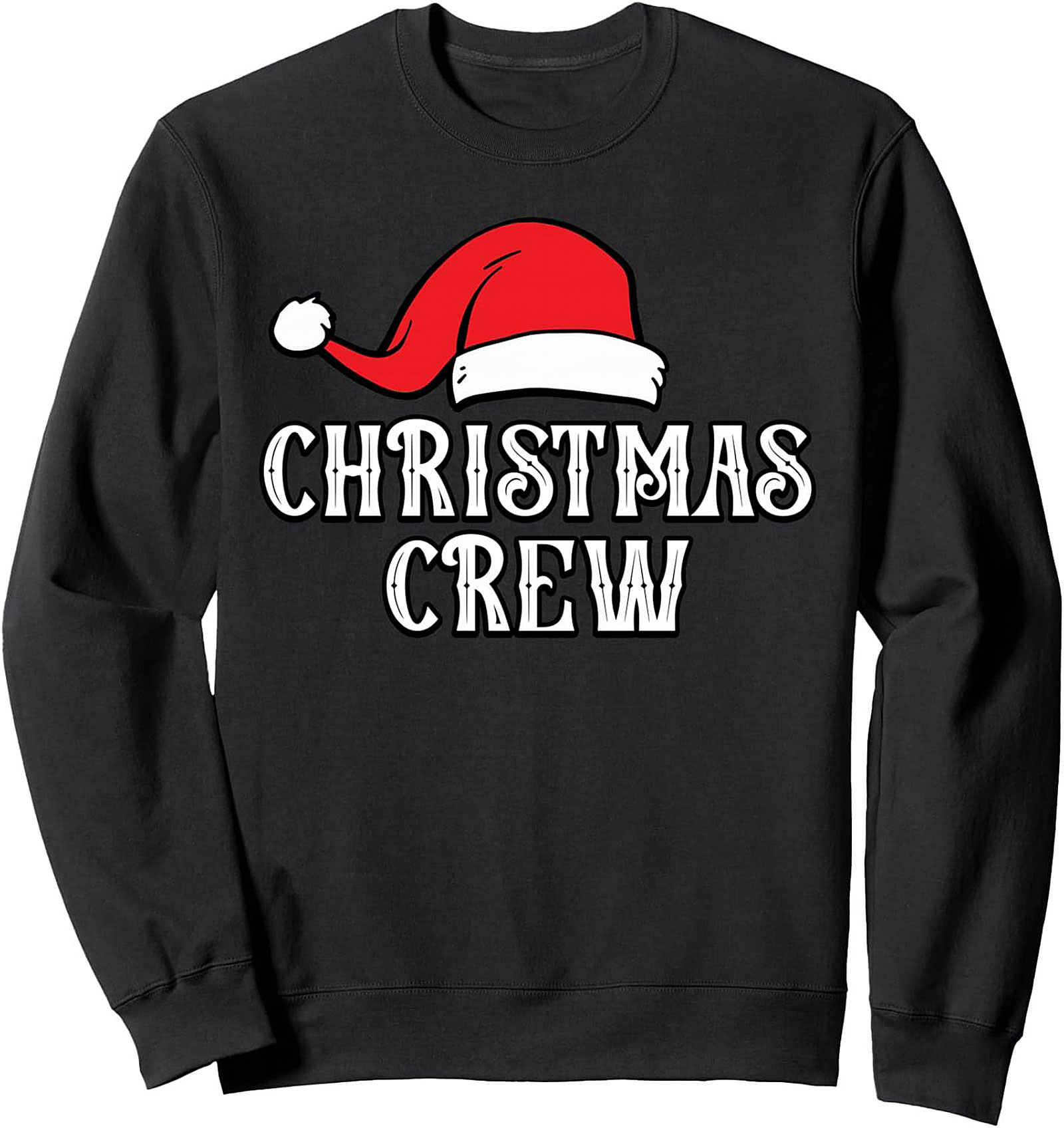 Christmas Crew Crewneck Sweatshirt Cozy Holiday Pullover
