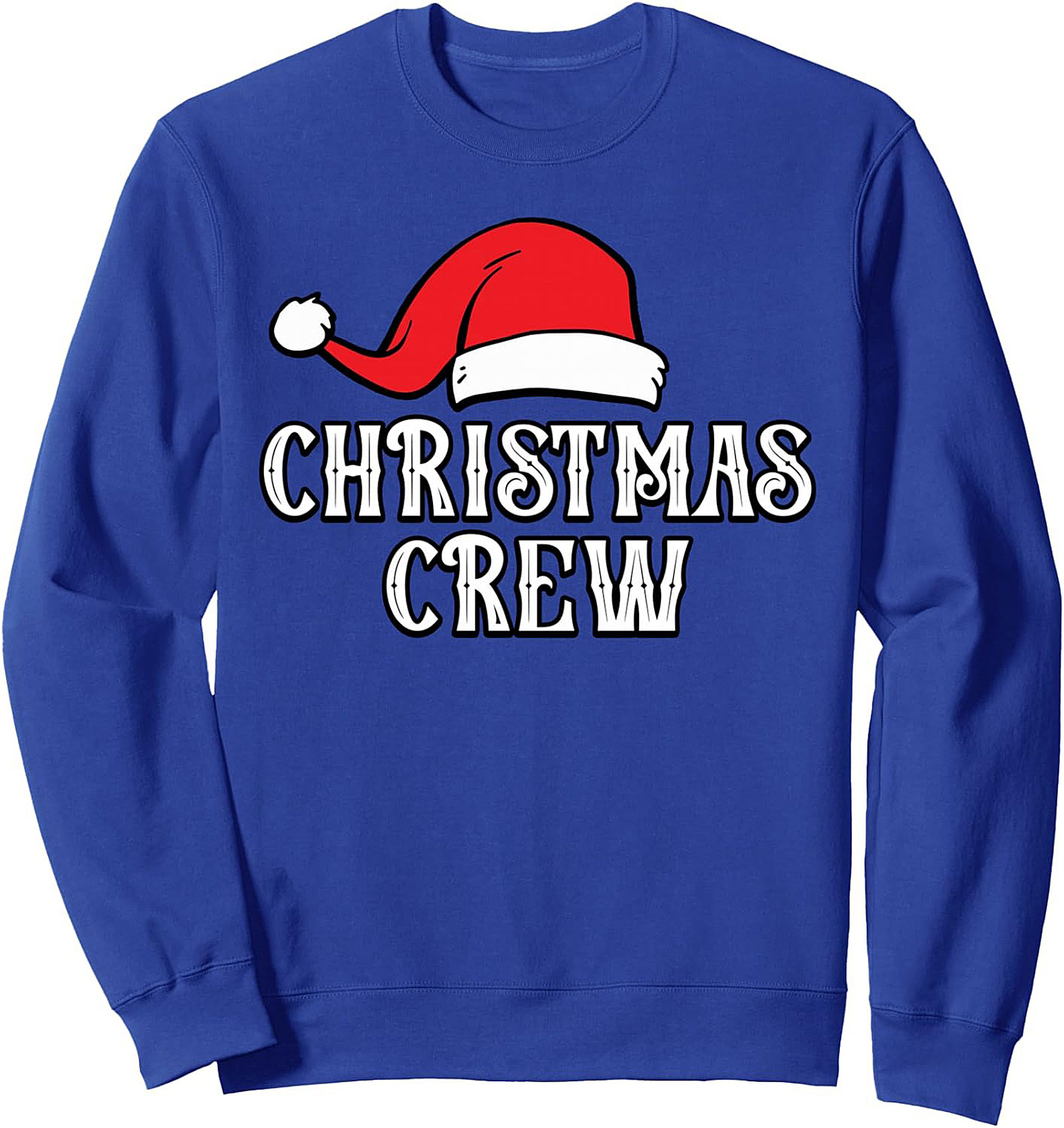 Christmas Crew Crewneck Sweatshirt Cozy Holiday Pullover