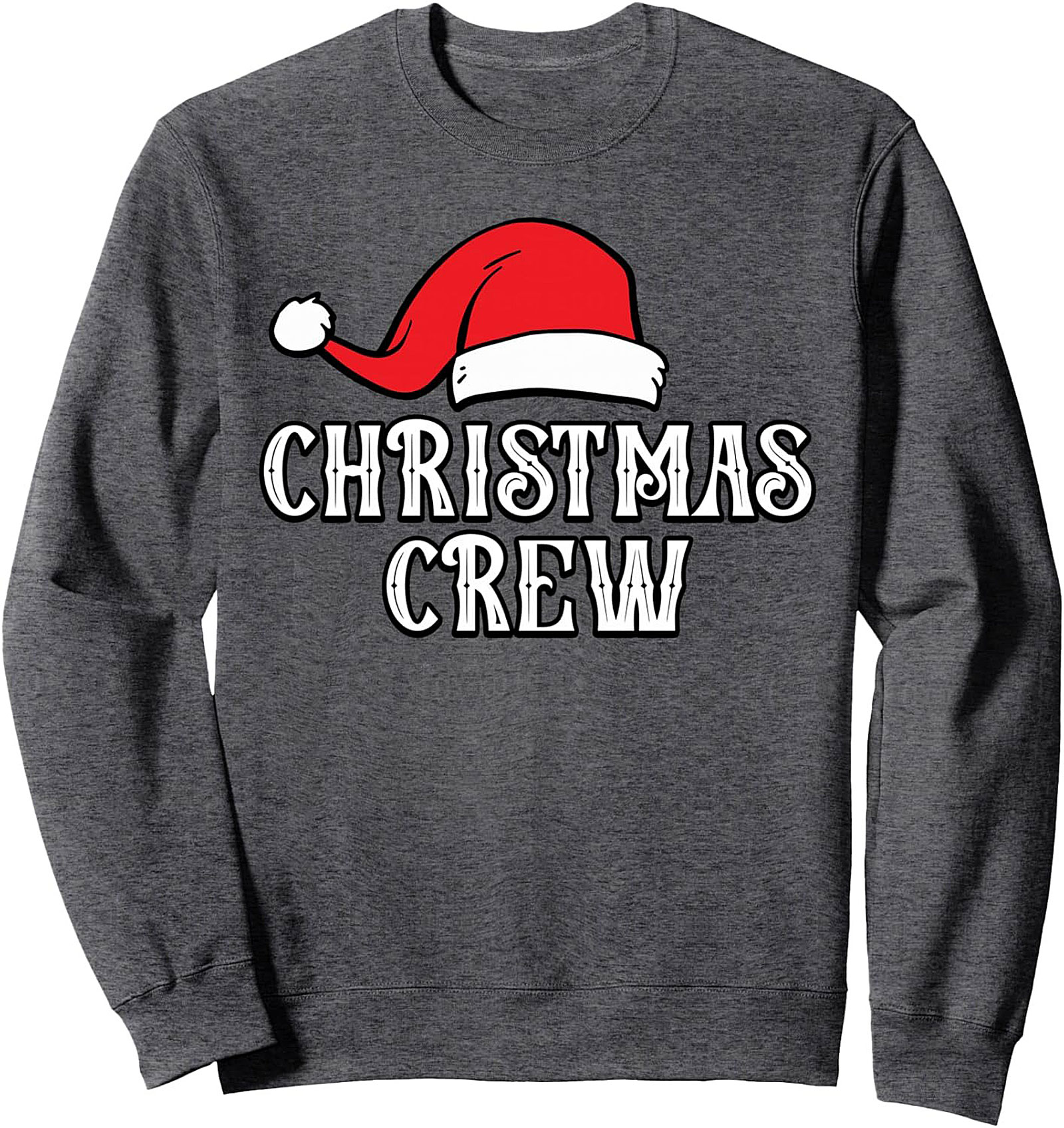 Christmas Crew Crewneck Sweatshirt Cozy Holiday Pullover