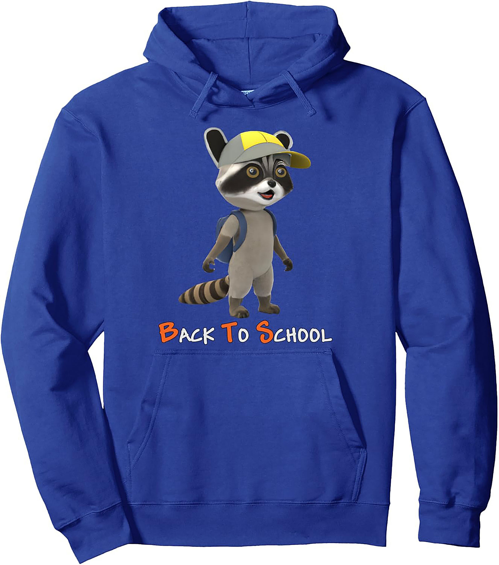 Cute Raccoon Back To School Graphic Hoodie | Ready for Class Pullover