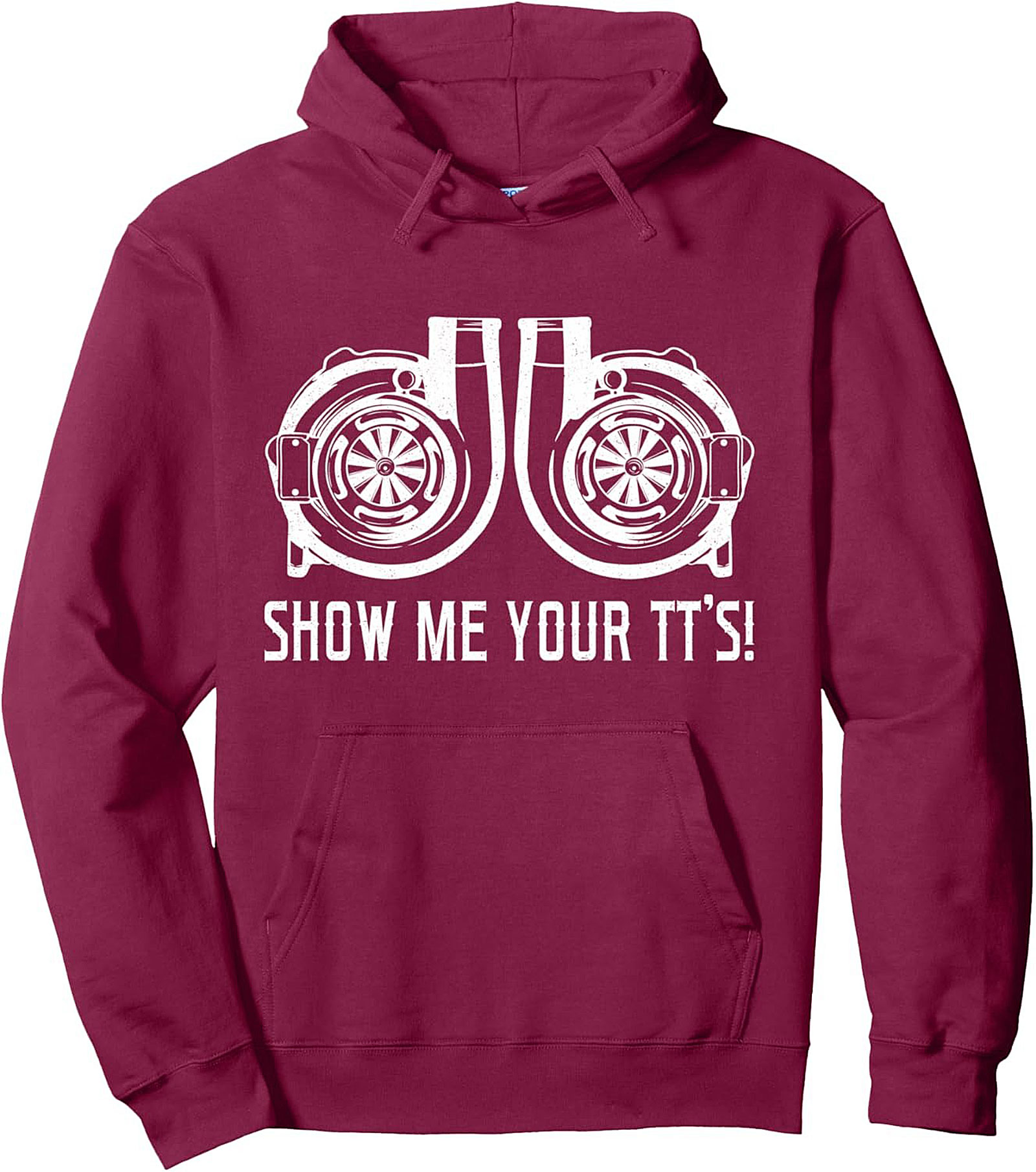 Twin Turbo Graphic Hoodie Show Me Your TT’s Pullover
