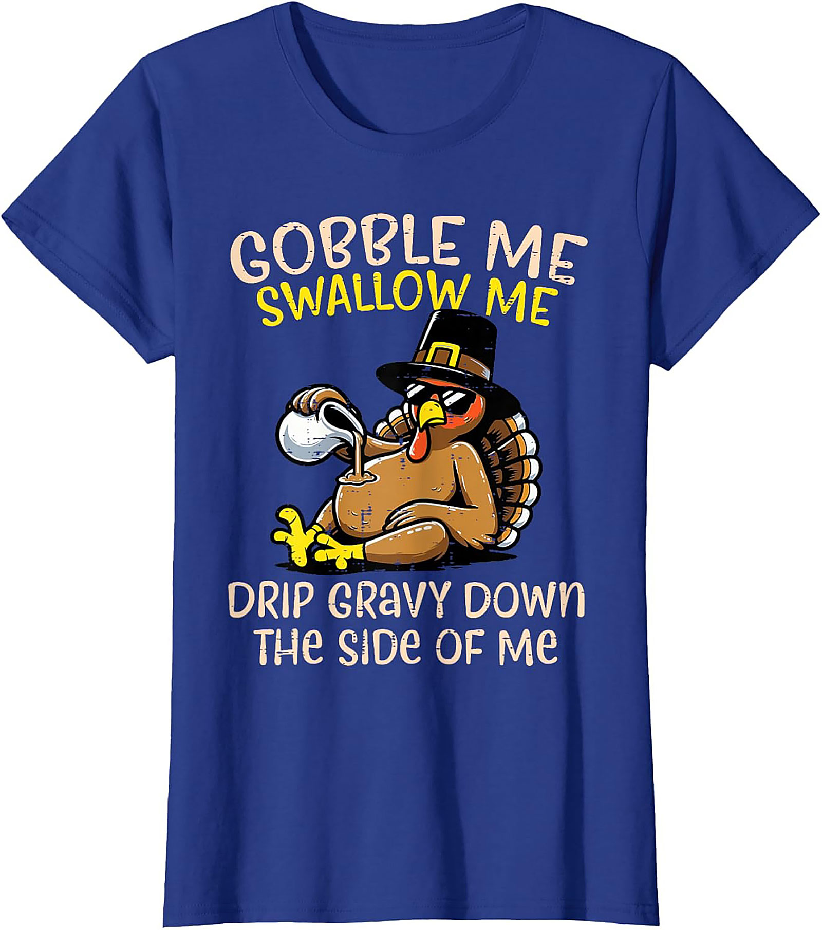 Funny Thanksgiving T-Shirt | Gobble Me Gravy Tee
