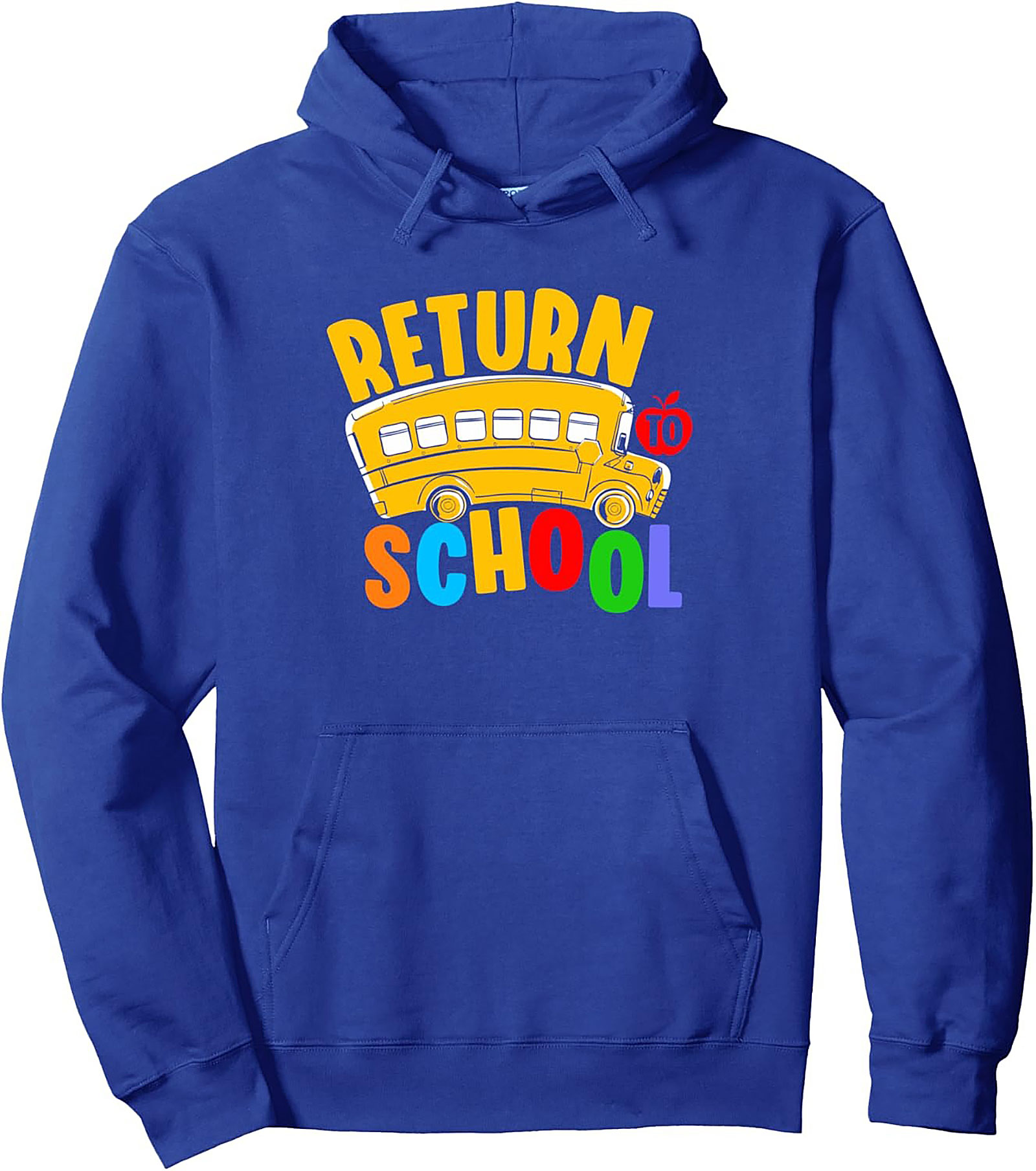 Return to School Pullover Hoodie | First Day of School Graphic Hoodie