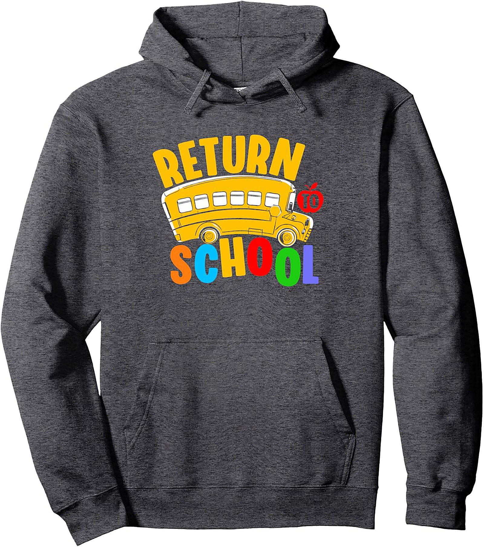 Return to School Pullover Hoodie | First Day of School Graphic Hoodie
