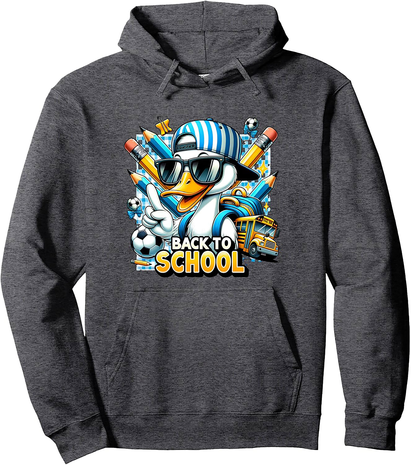 Cool Duck Back to School Graphic Hoodie - Ultimate Student Pullover