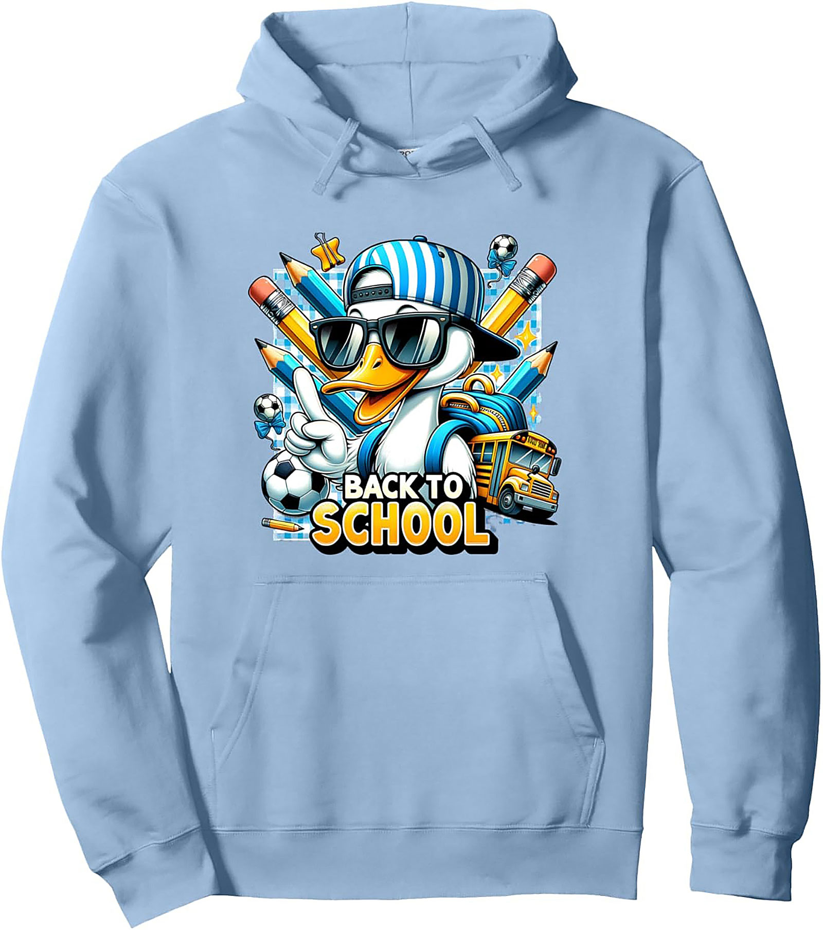 Cool Duck Back to School Graphic Hoodie - Ultimate Student Pullover