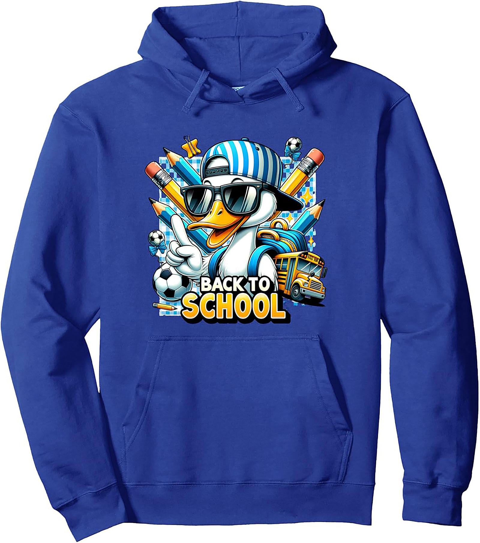 Cool Duck Back to School Graphic Hoodie - Ultimate Student Pullover