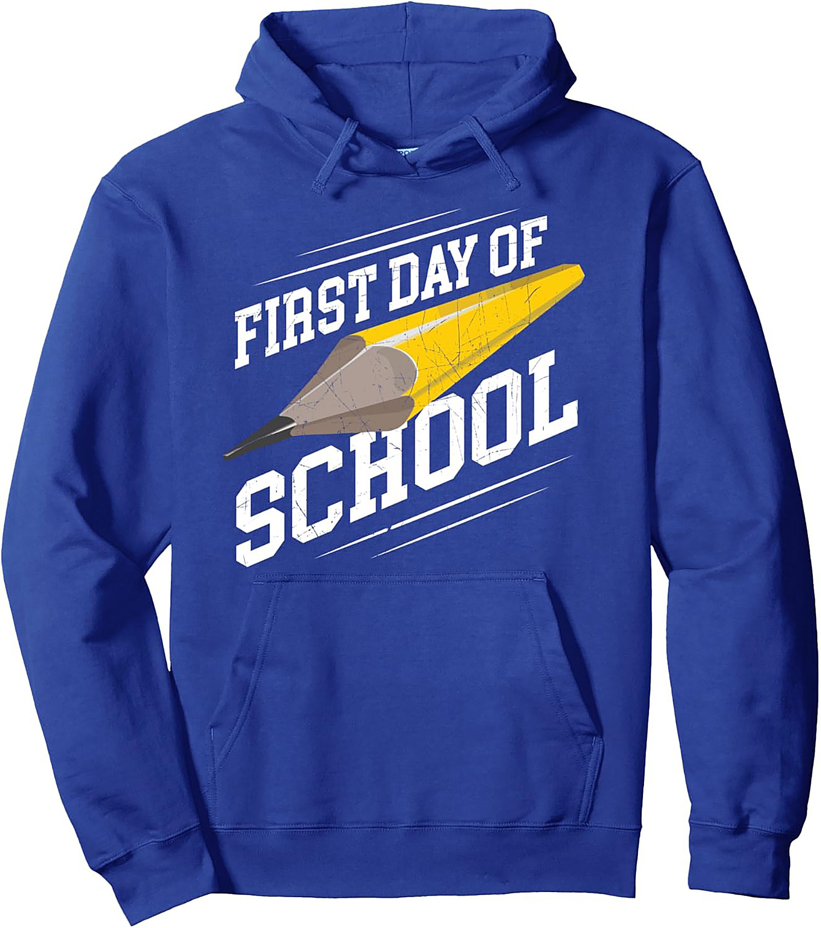 First Day of School Graphic Hoodie - Back to School Teacher Pullover