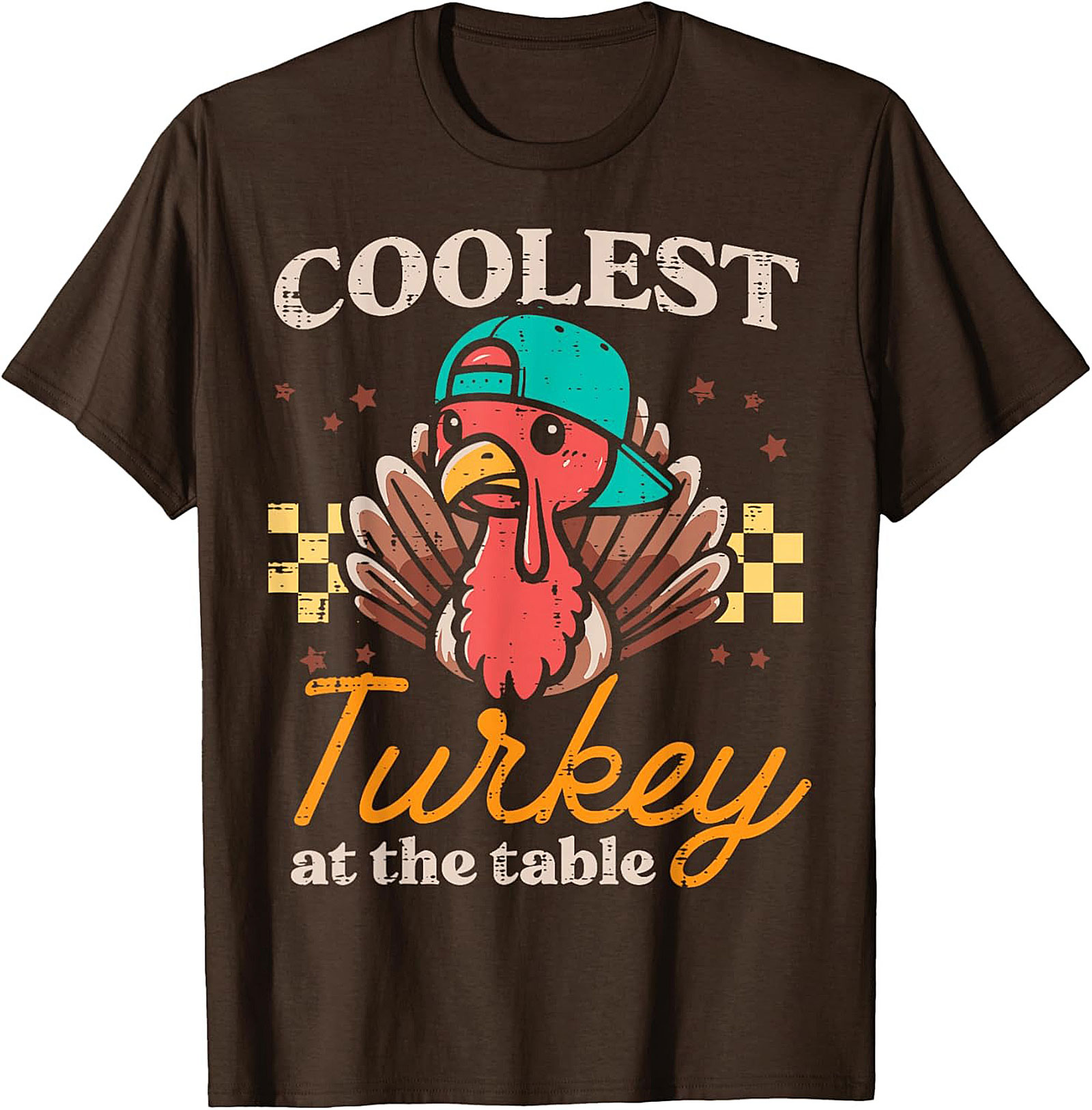 Coolest Turkey T-shirt | Funny Thanksgiving Graphic Tee