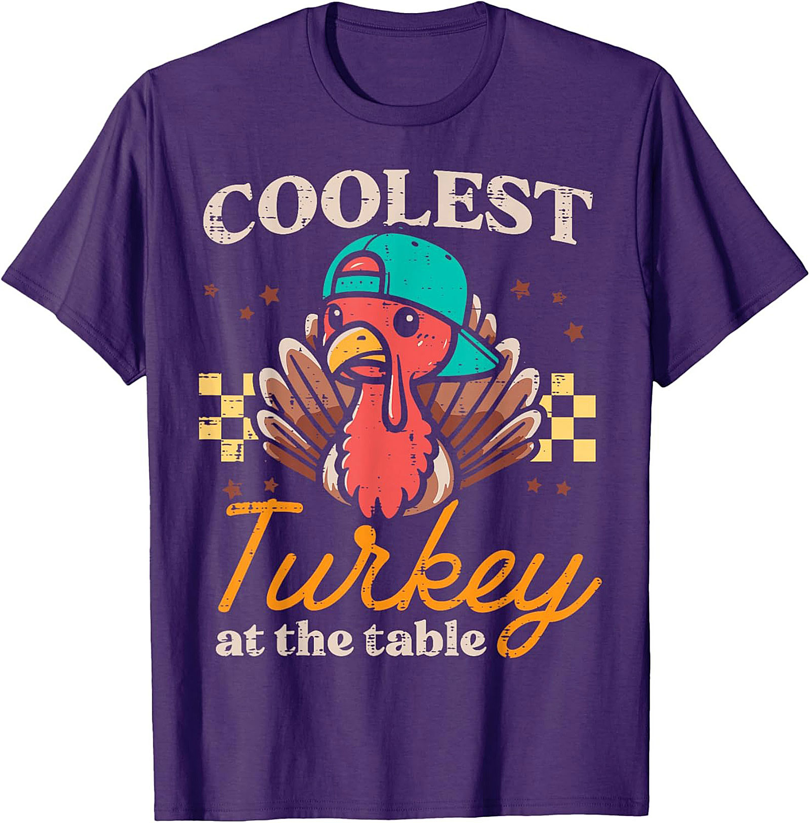 Coolest Turkey T-shirt | Funny Thanksgiving Graphic Tee