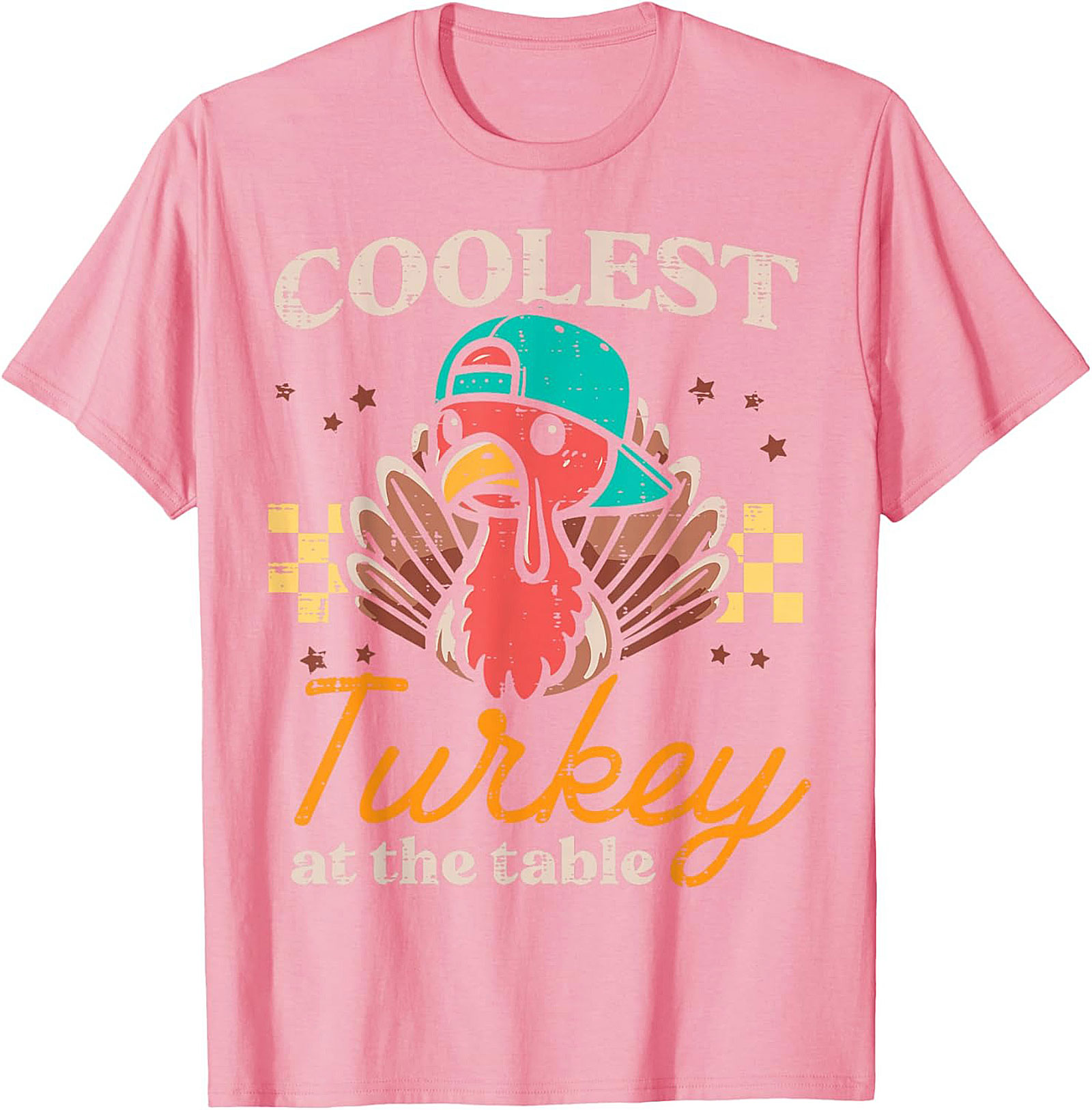 Coolest Turkey T-shirt | Funny Thanksgiving Graphic Tee