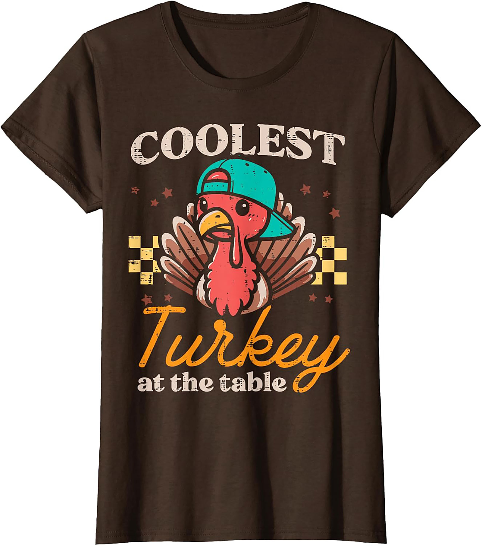 Coolest Turkey T-shirt | Funny Thanksgiving Graphic Tee