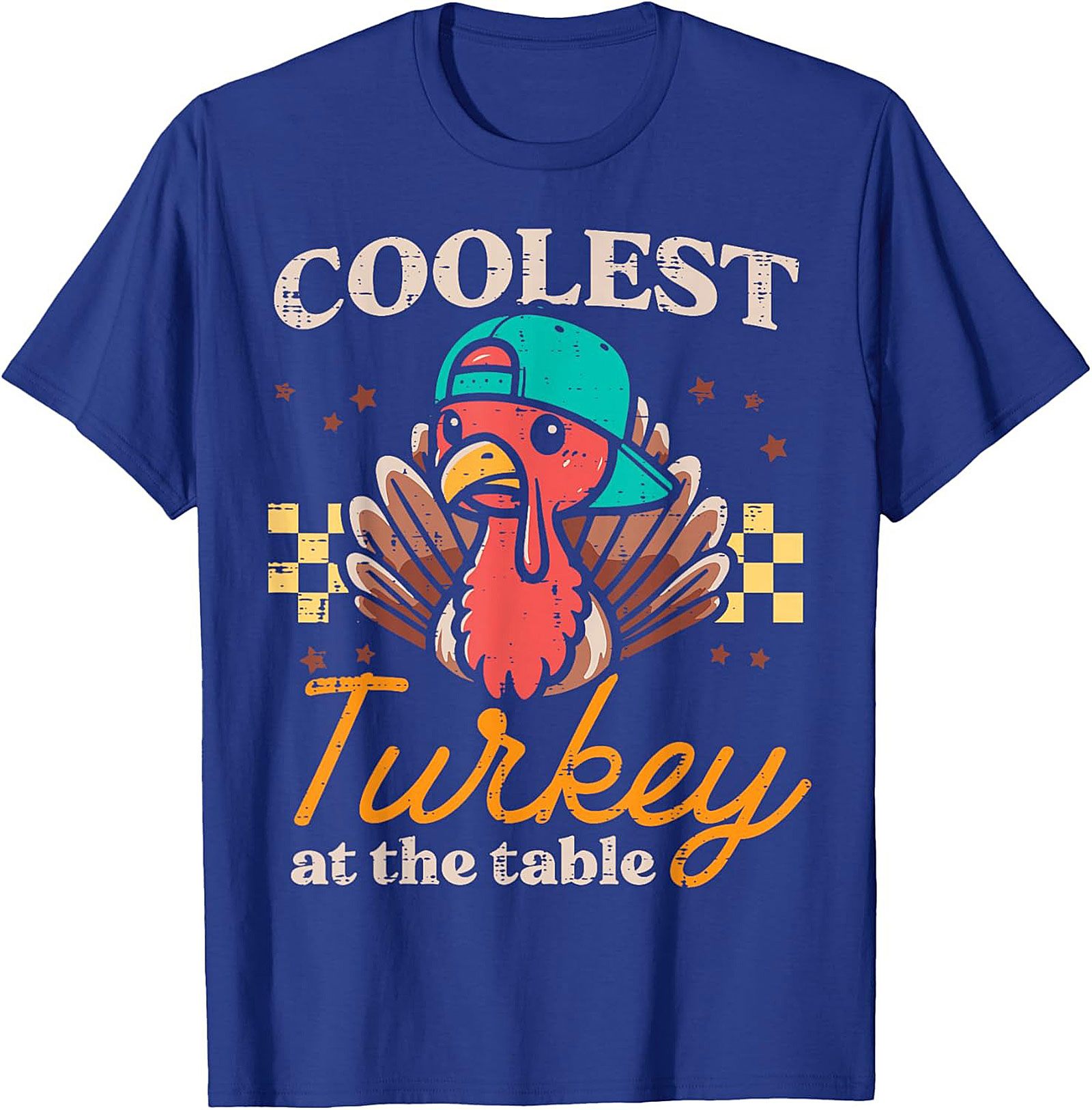 Coolest Turkey T-shirt | Funny Thanksgiving Graphic Tee