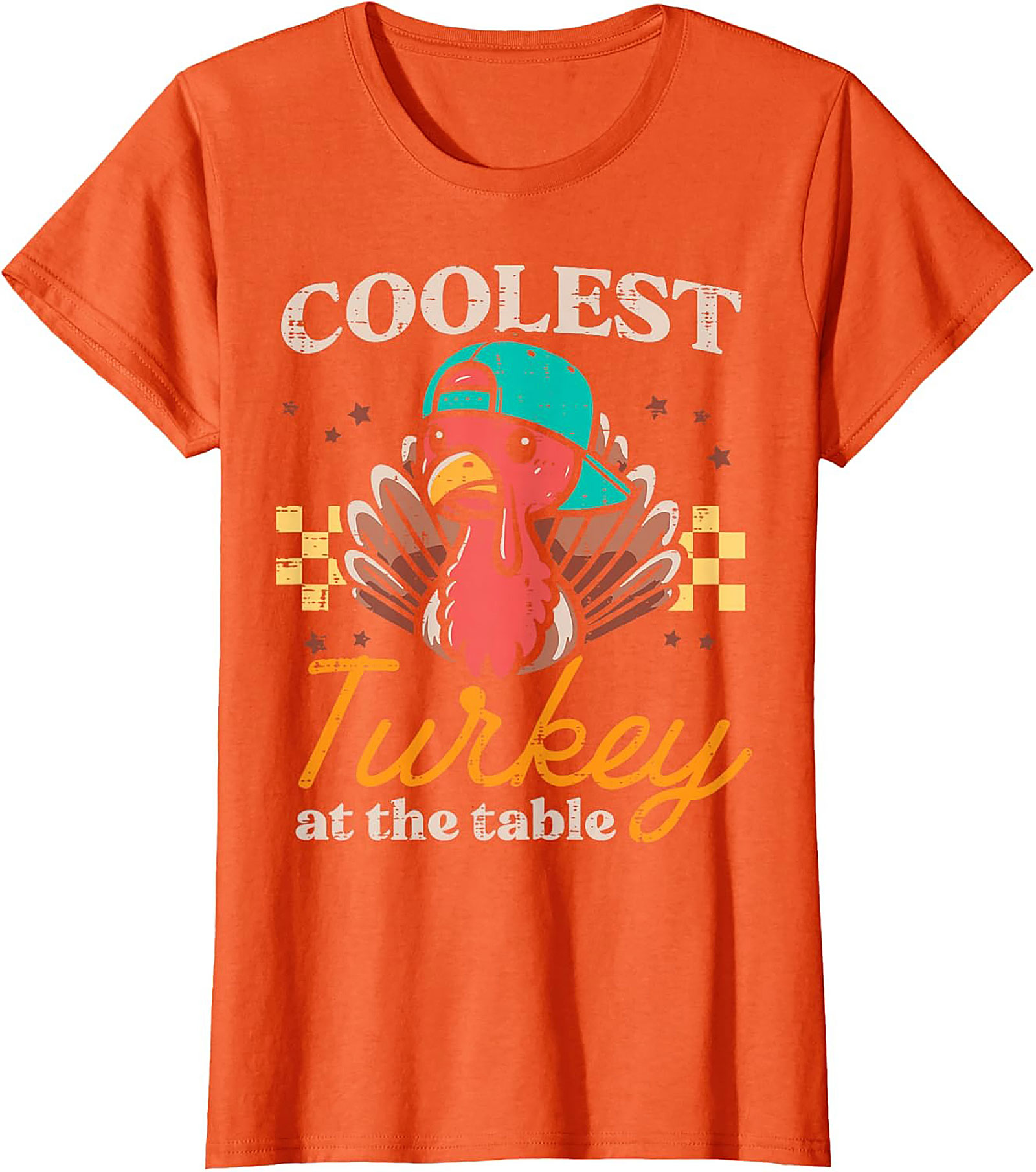 Coolest Turkey T-shirt | Funny Thanksgiving Graphic Tee