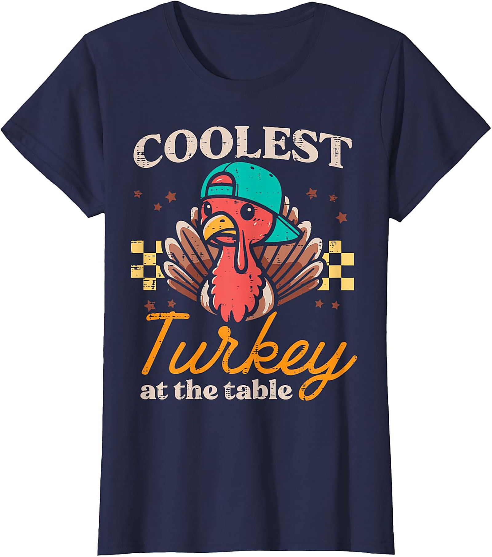 Coolest Turkey T-shirt | Funny Thanksgiving Graphic Tee
