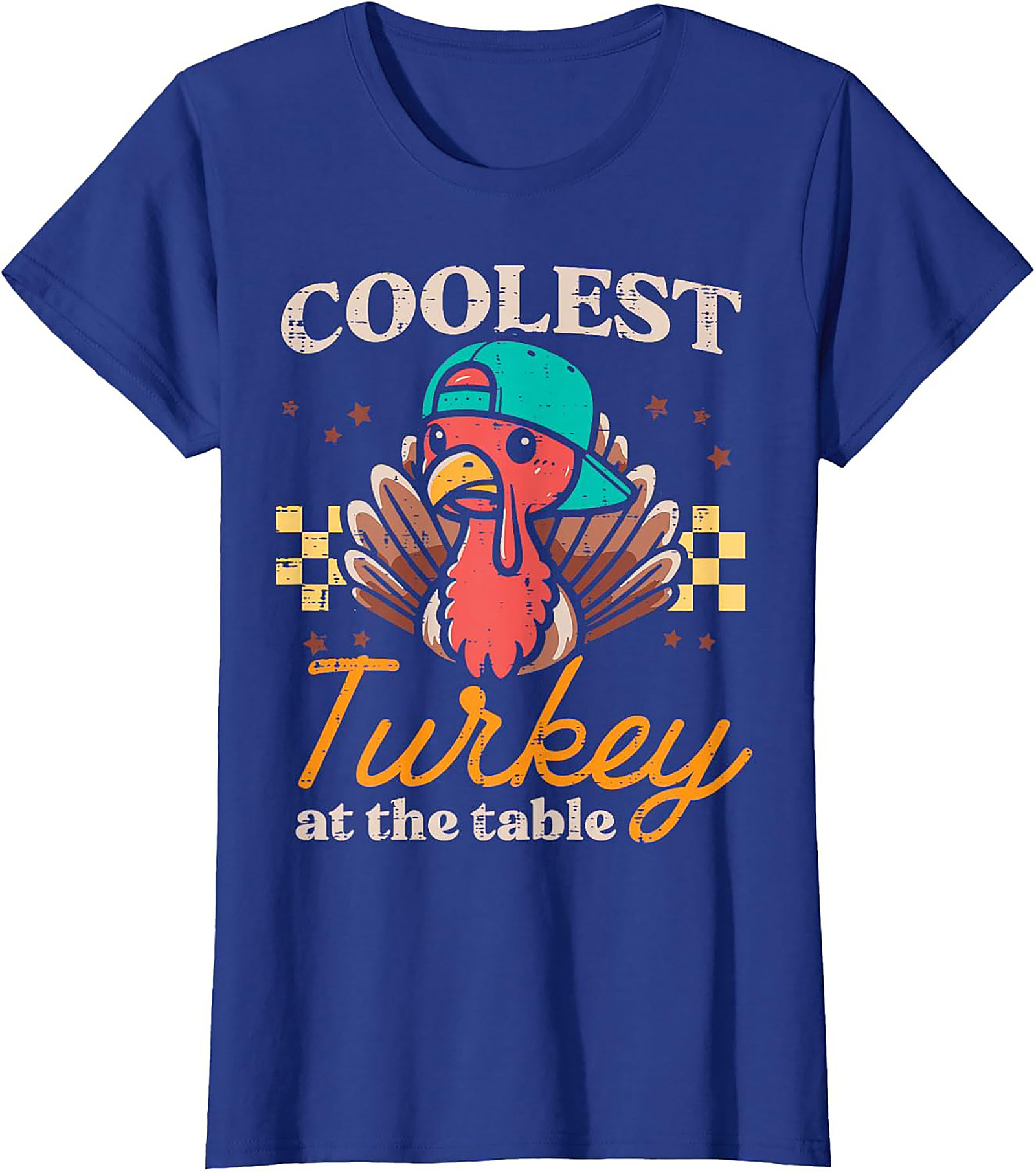 Coolest Turkey T-shirt | Funny Thanksgiving Graphic Tee