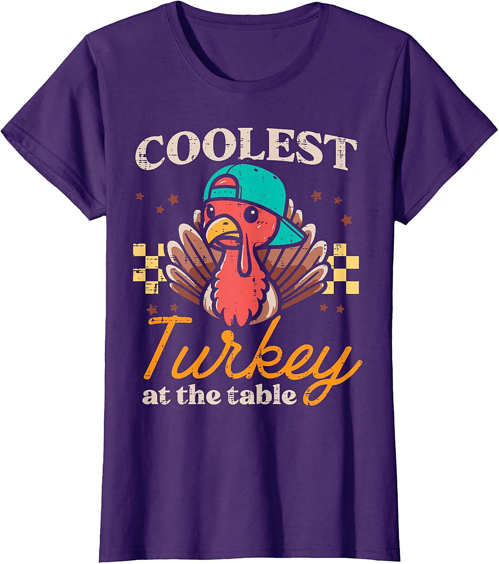 Coolest Turkey T-shirt | Funny Thanksgiving Graphic Tee