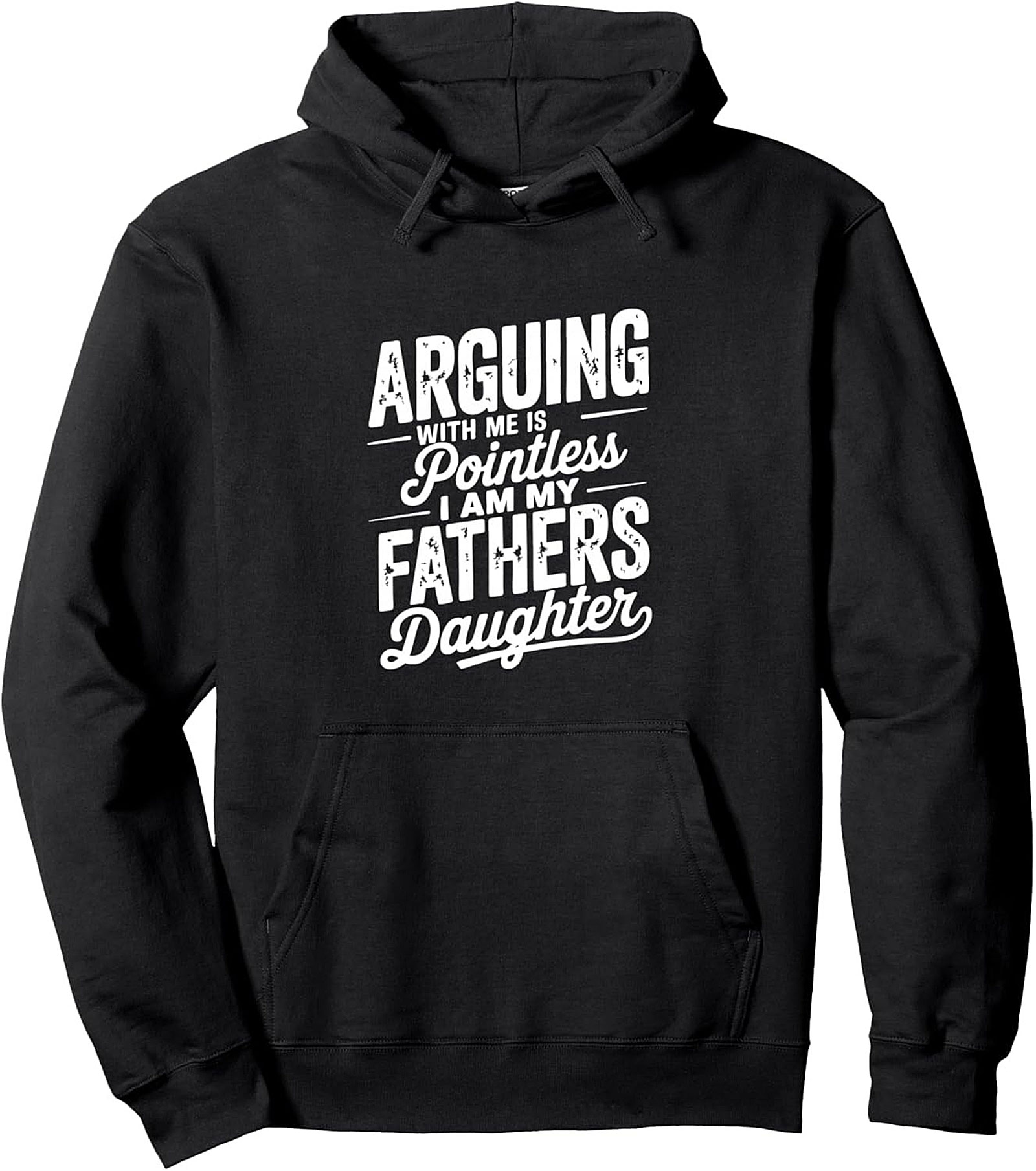 Father's Daughter Sweatshirt Funny Crewneck Pullover