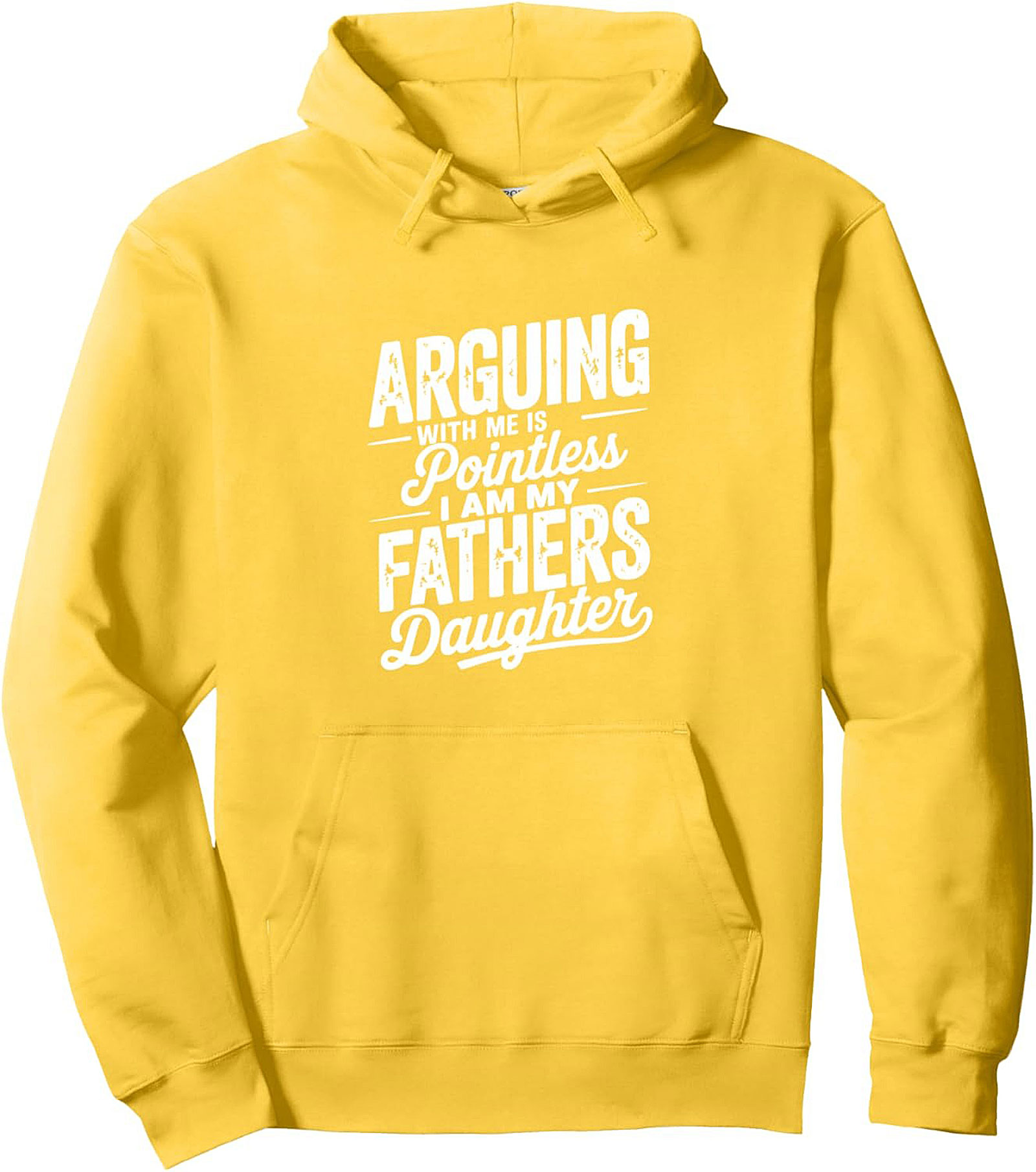 Father's Daughter Sweatshirt Funny Crewneck Pullover
