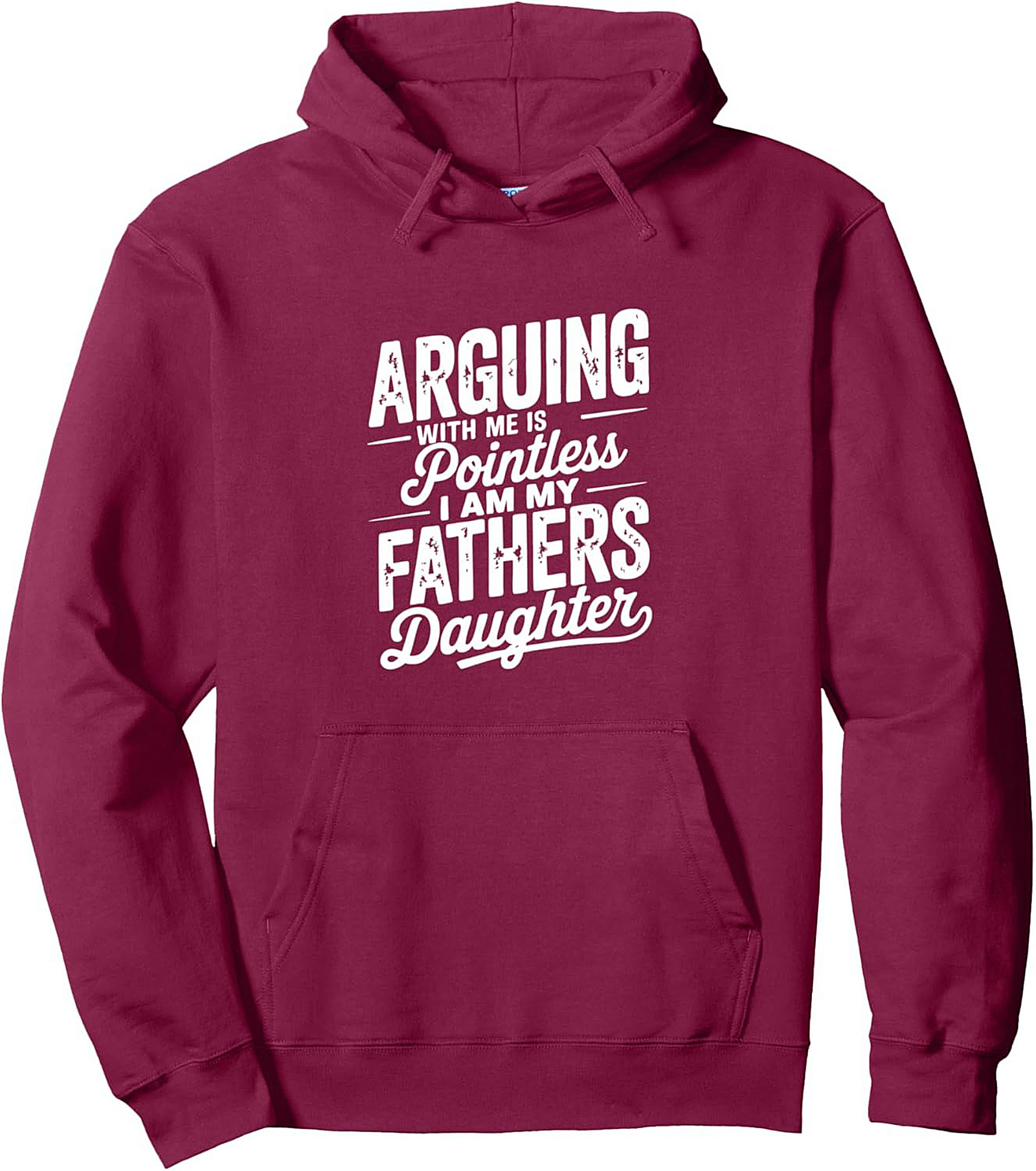 Father's Daughter Sweatshirt Funny Crewneck Pullover