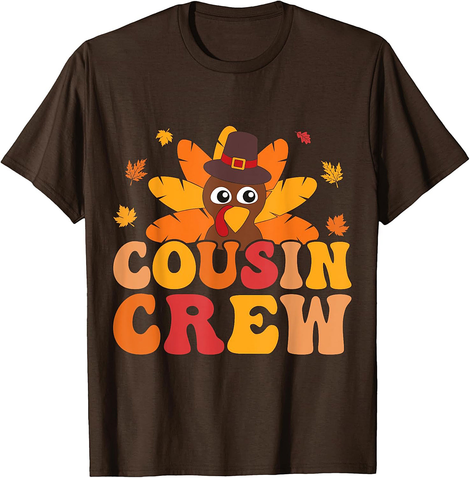 Funny Thanksgiving Cousin Crew T-Shirt | Graphic Tee