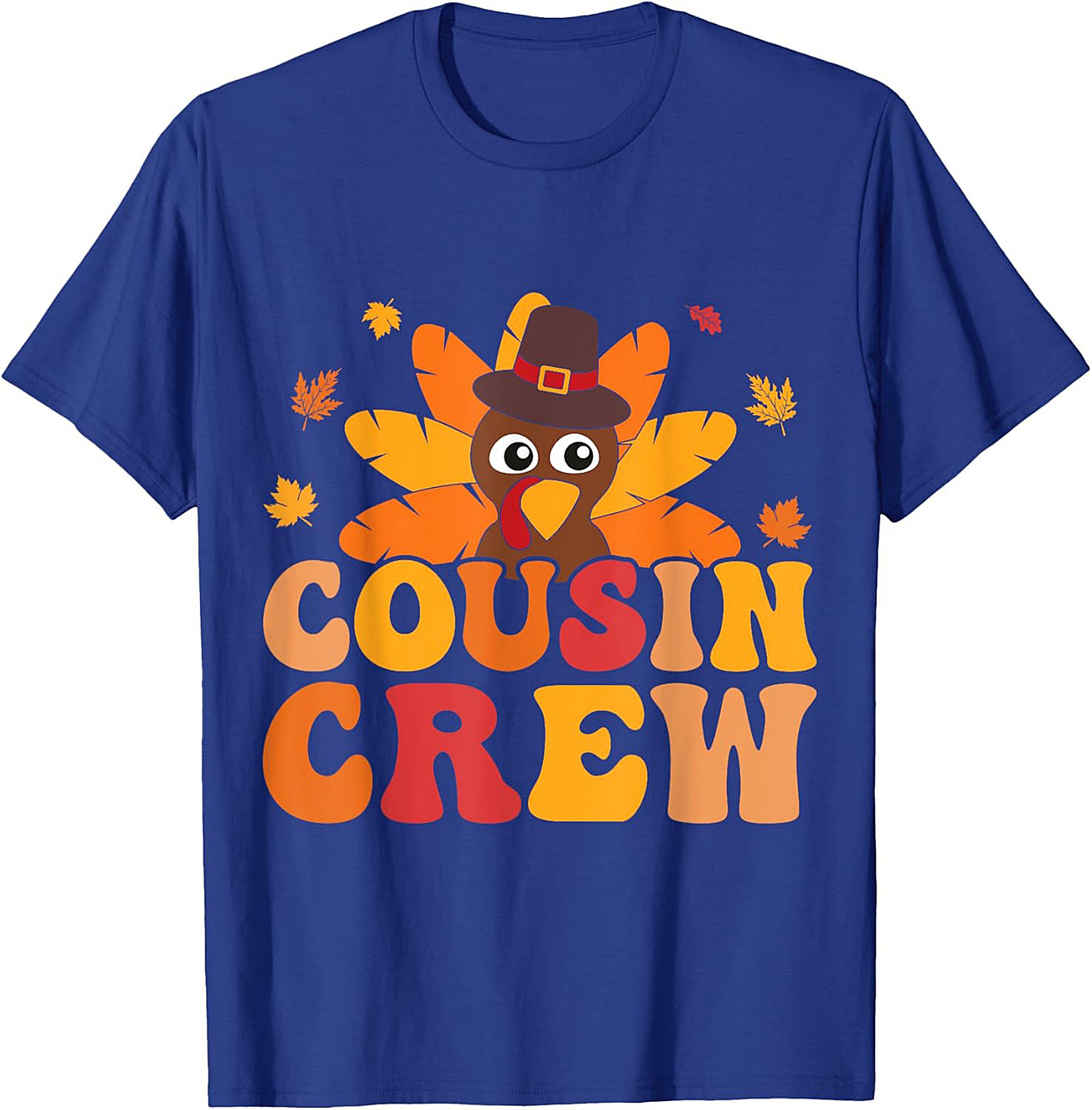 Funny Thanksgiving Cousin Crew T-Shirt | Graphic Tee