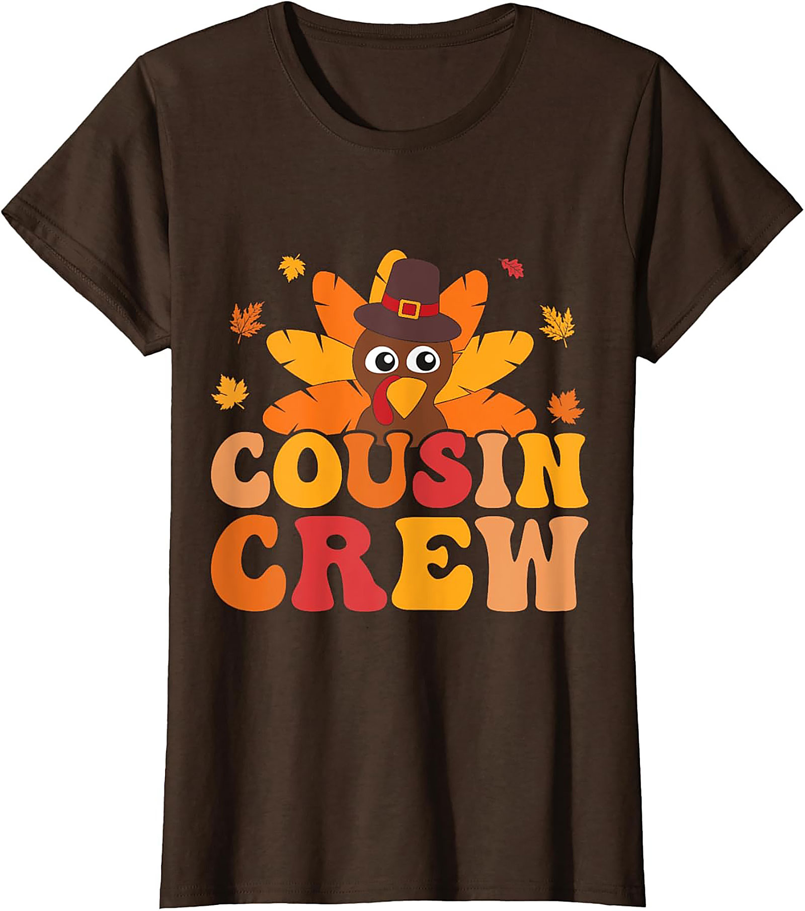 Funny Thanksgiving Cousin Crew T-Shirt | Graphic Tee