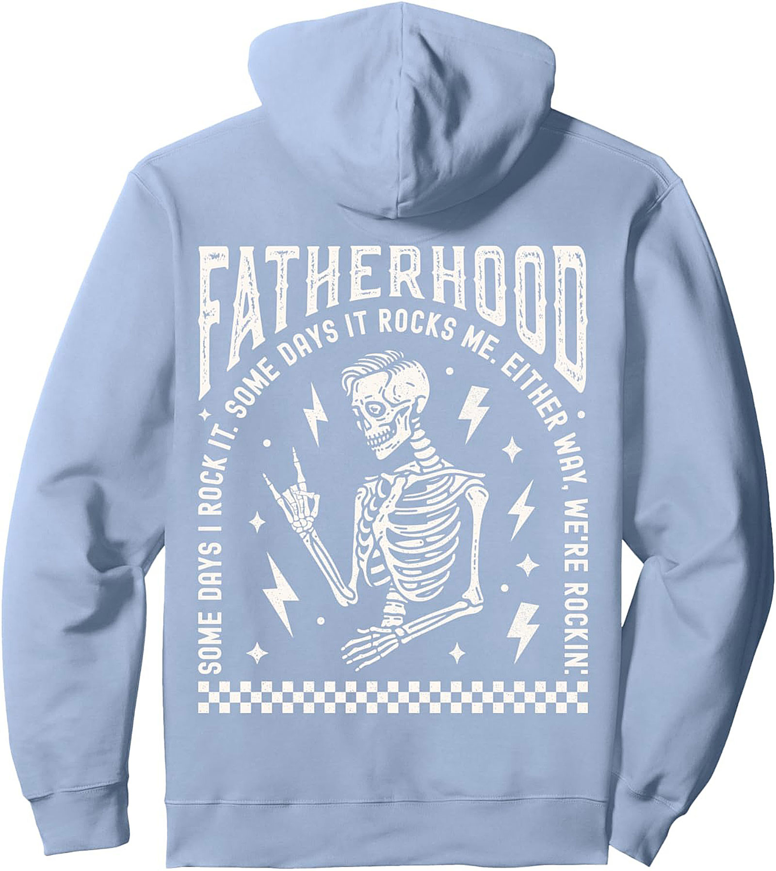Fatherhood Graphic Sweatshirt Funny Dad Crewneck