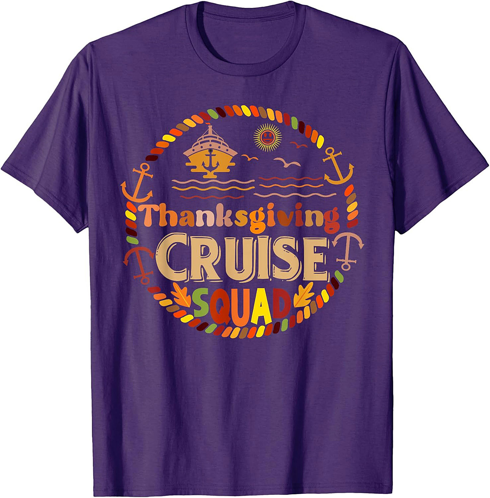 Thanksgiving Cruise Squad T-Shirt | Funny Graphic Tee