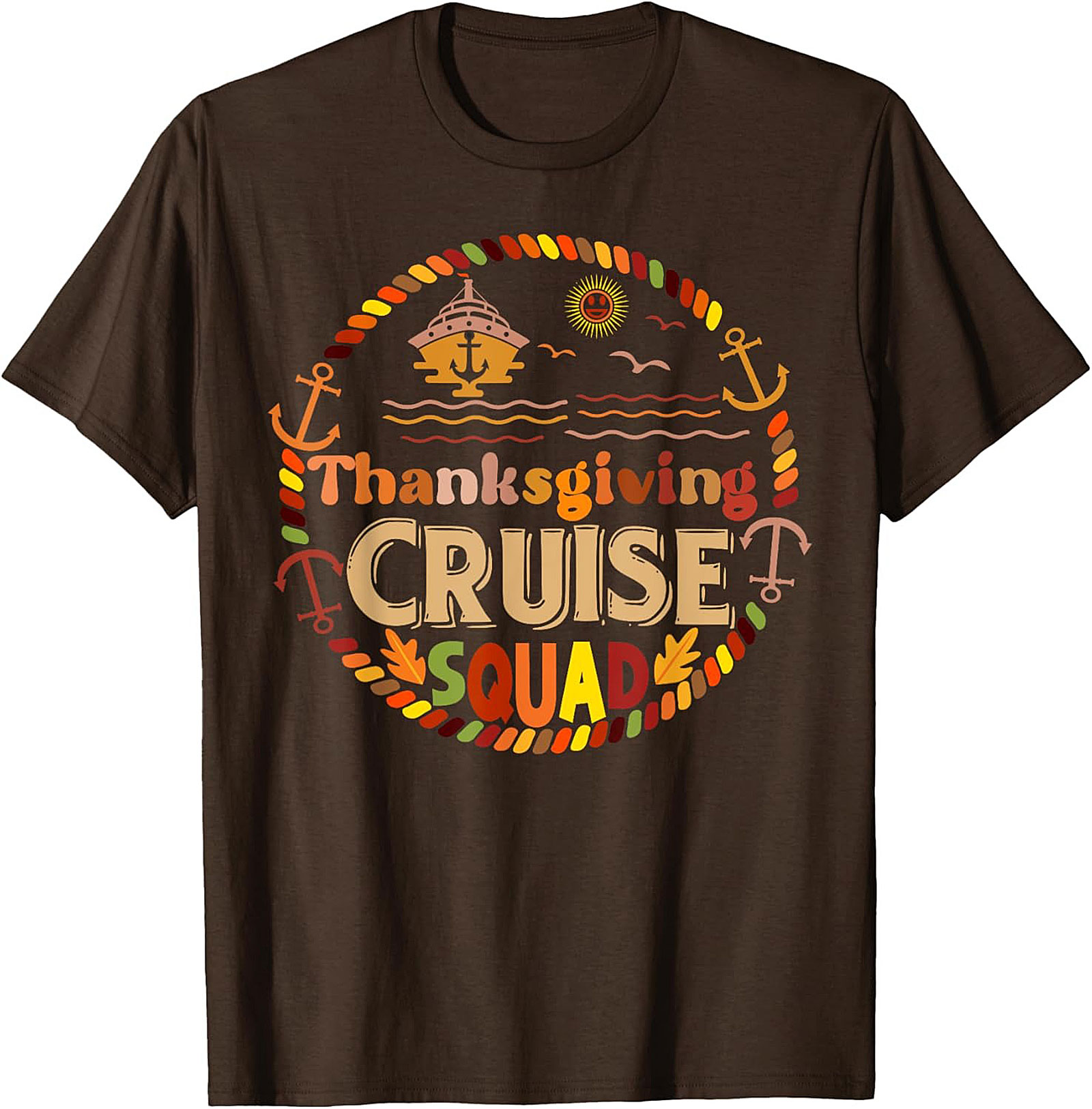 Thanksgiving Cruise Squad T-Shirt | Funny Graphic Tee