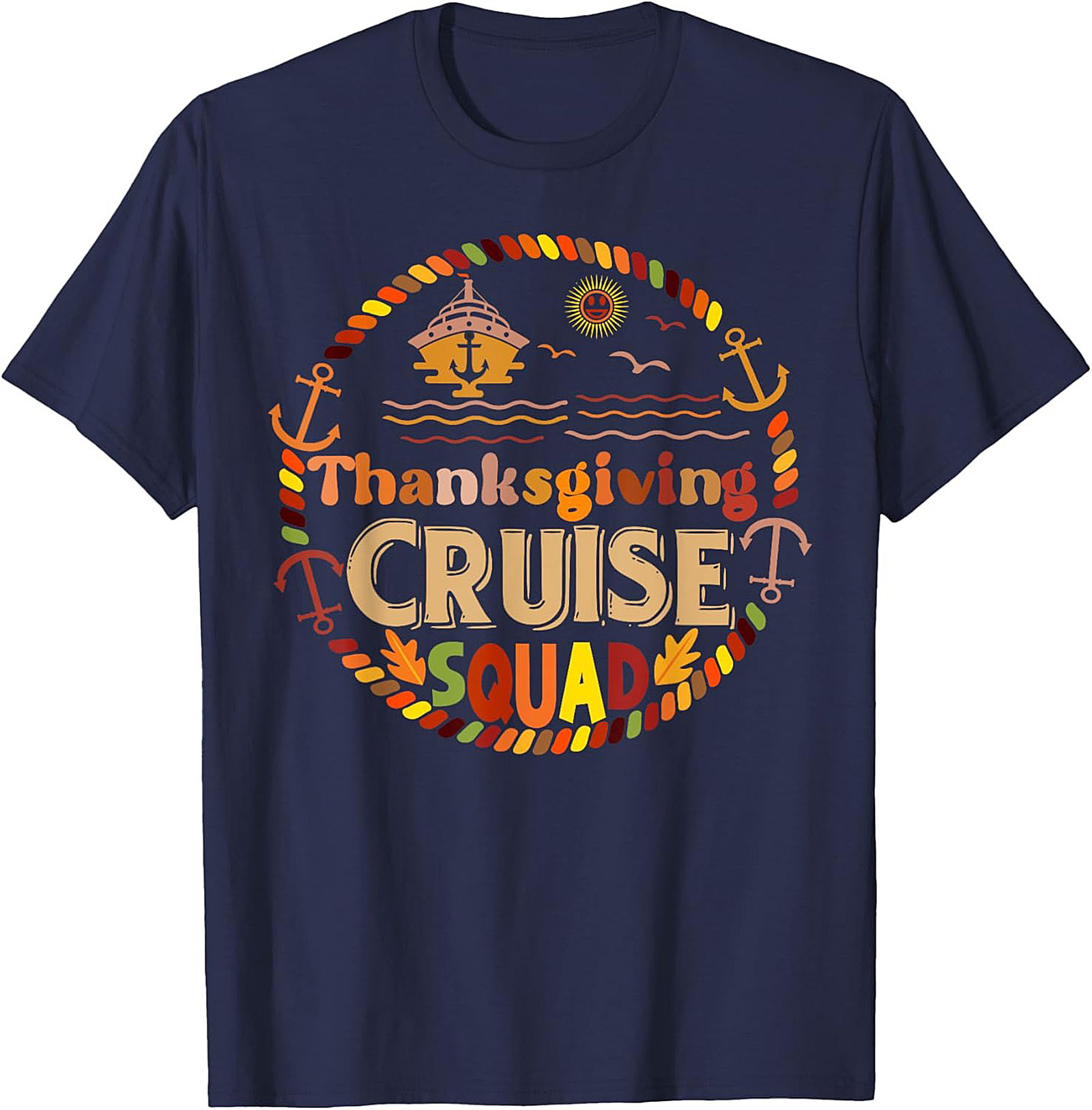 Thanksgiving Cruise Squad T-Shirt | Funny Graphic Tee