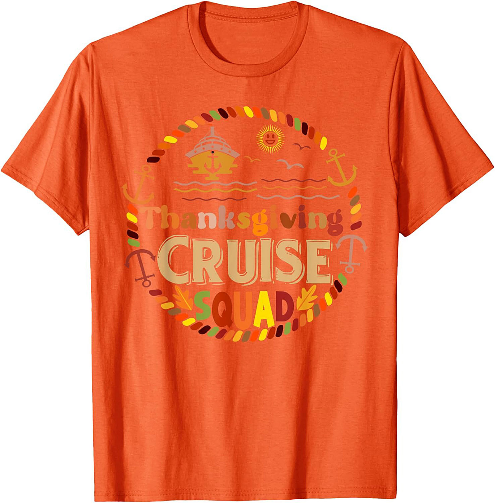 Thanksgiving Cruise Squad T-Shirt | Funny Graphic Tee