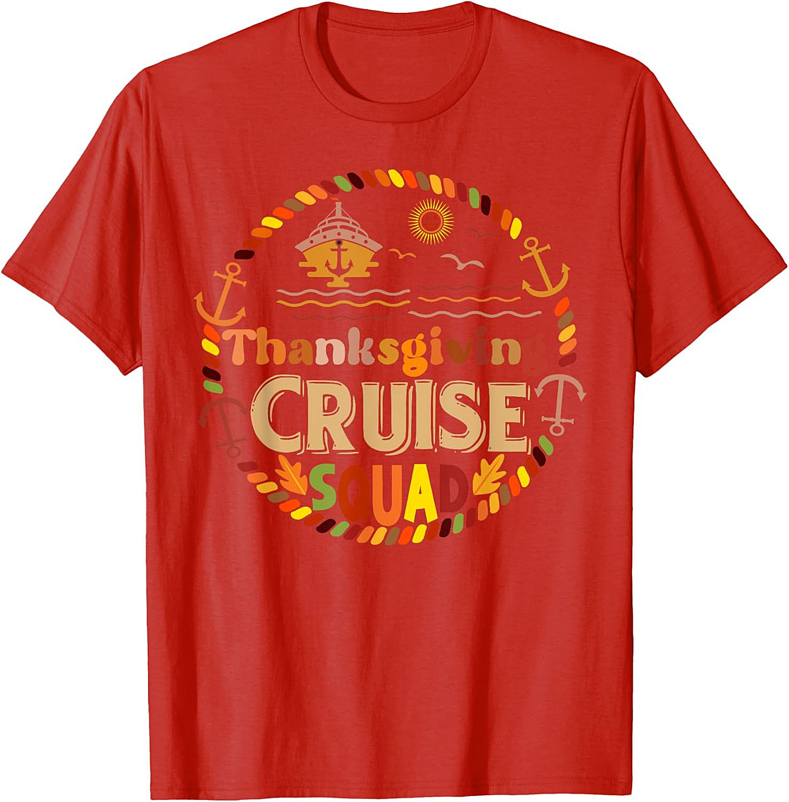 Thanksgiving Cruise Squad T-Shirt | Funny Graphic Tee